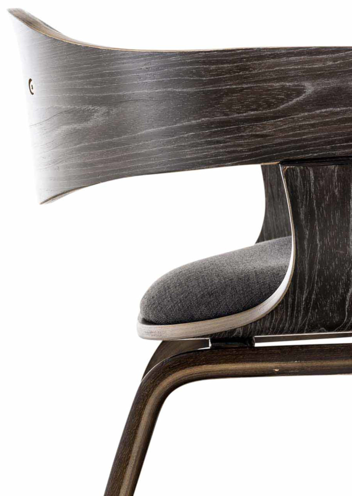 Lot de 2 chaises de salle à manger Kingston en Tissu