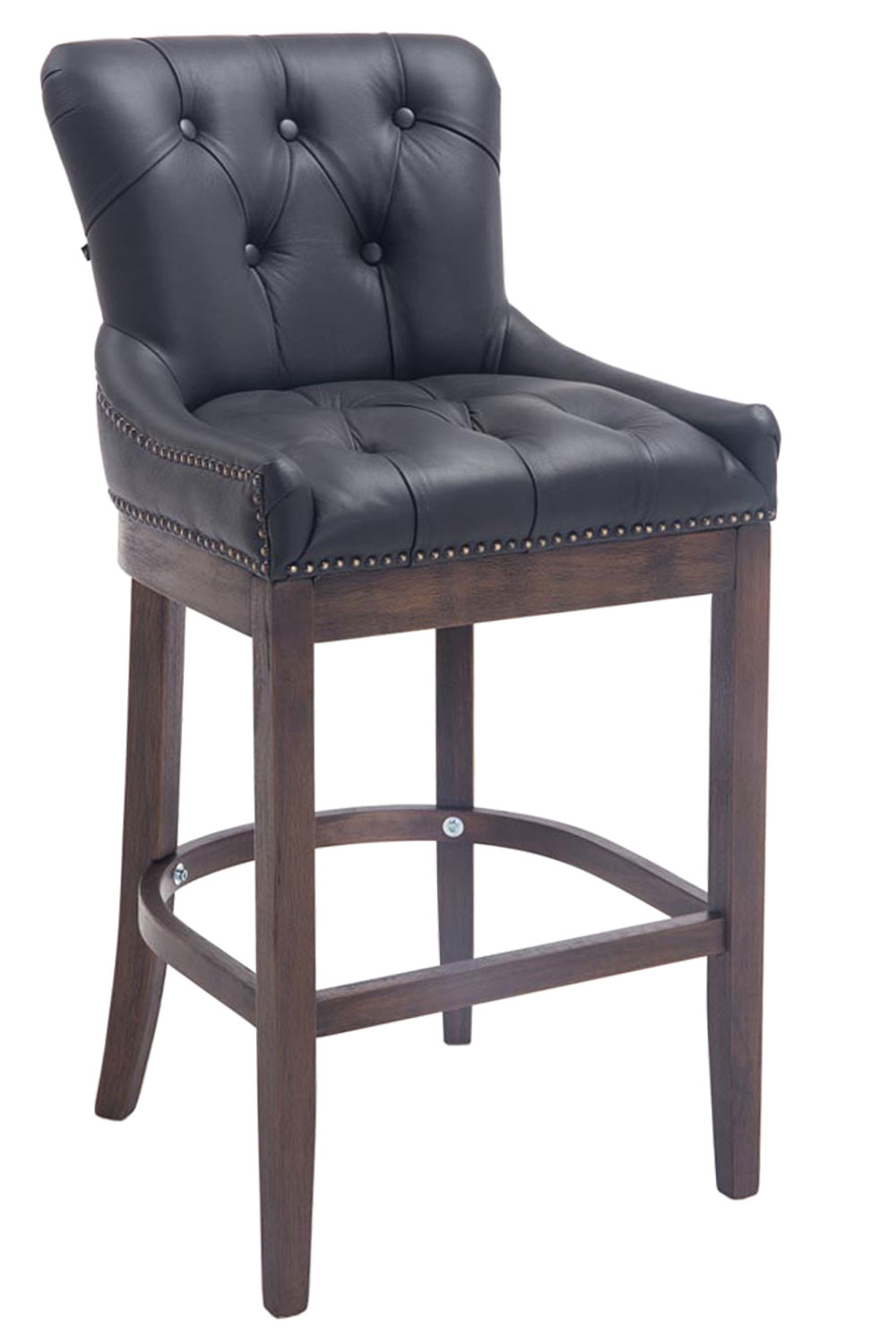 Lot de 2 Tabourets de bar Lakewood en véritable Cuir