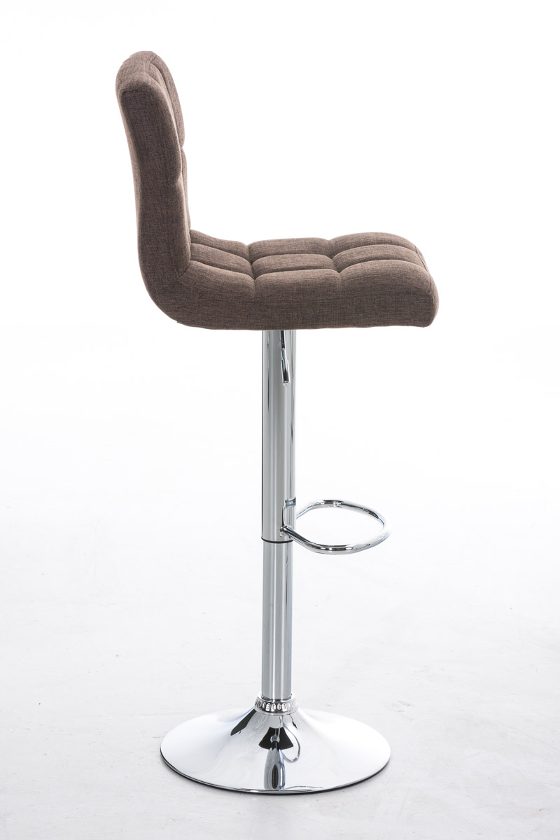 Tabouret de bar Peru revêtement tissu