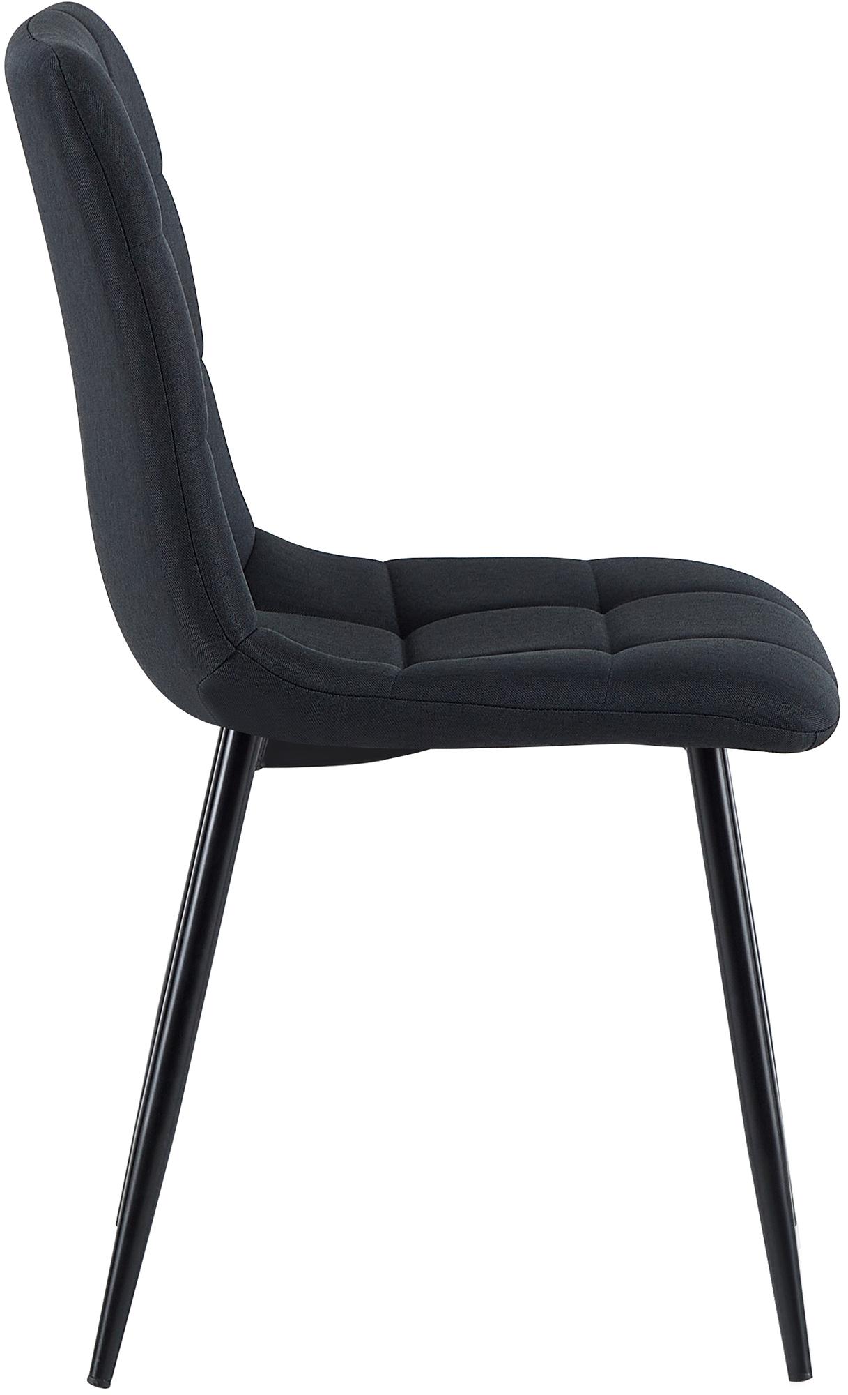 Chaise de salle a manger Antibes en tissu
