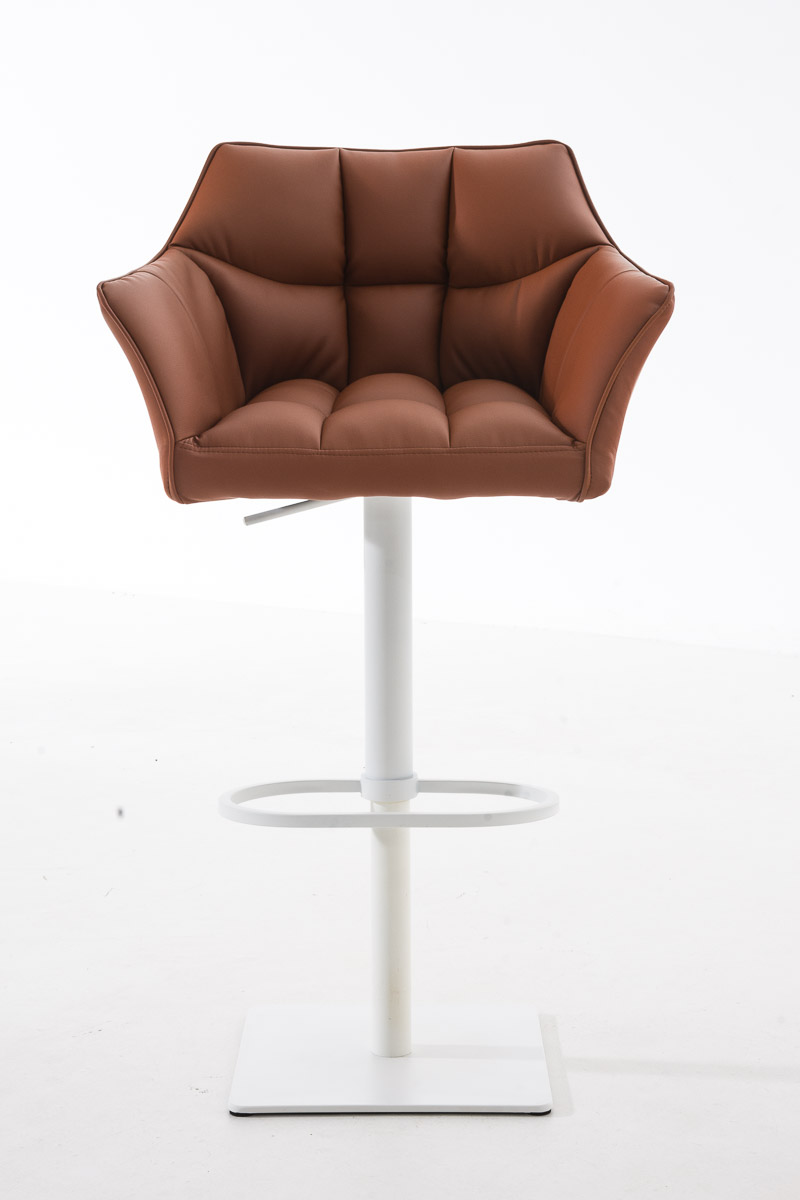 Tabouret de bar Damaso avec revetement en similicuir