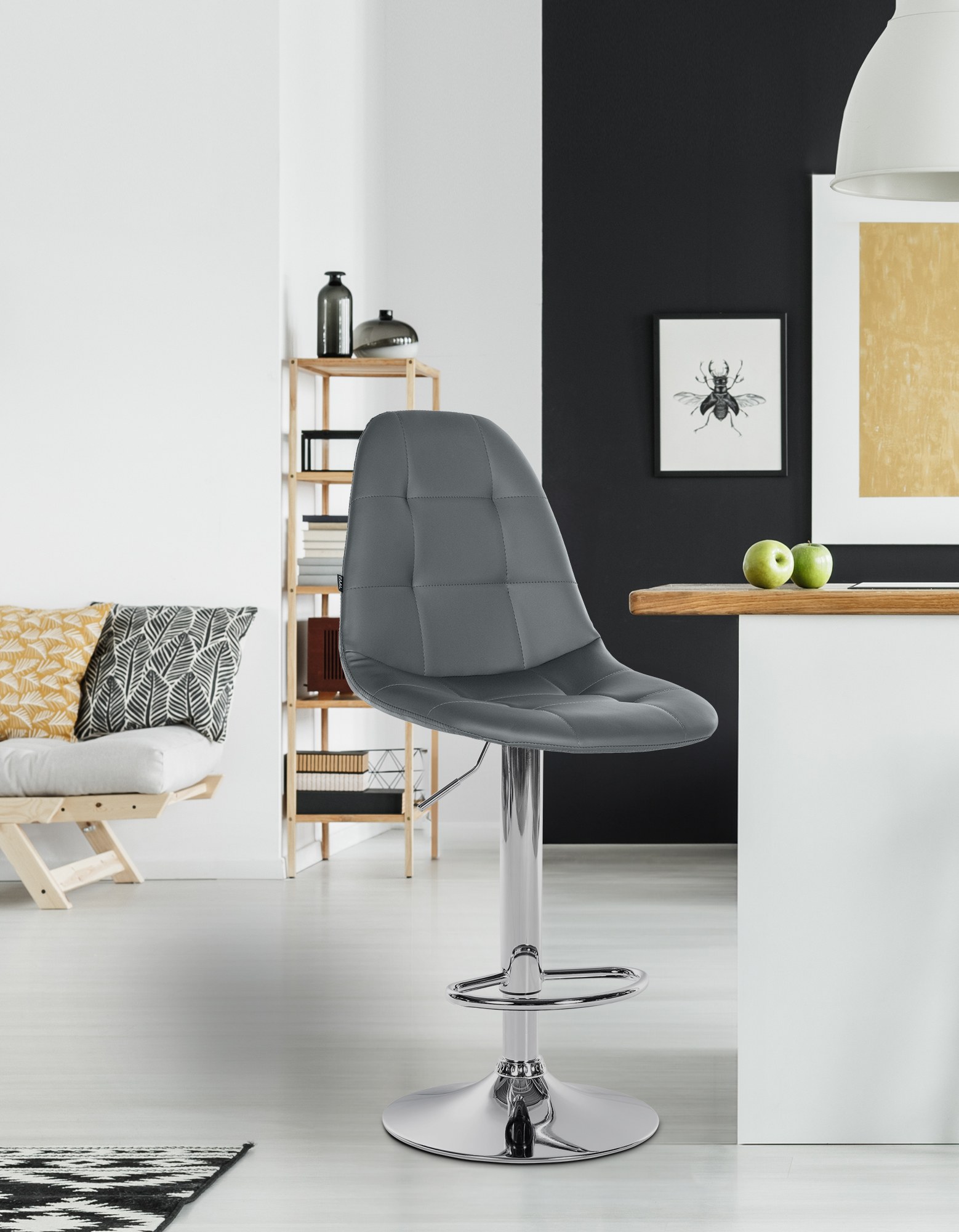 Tabouret de bar Elmore similicuir