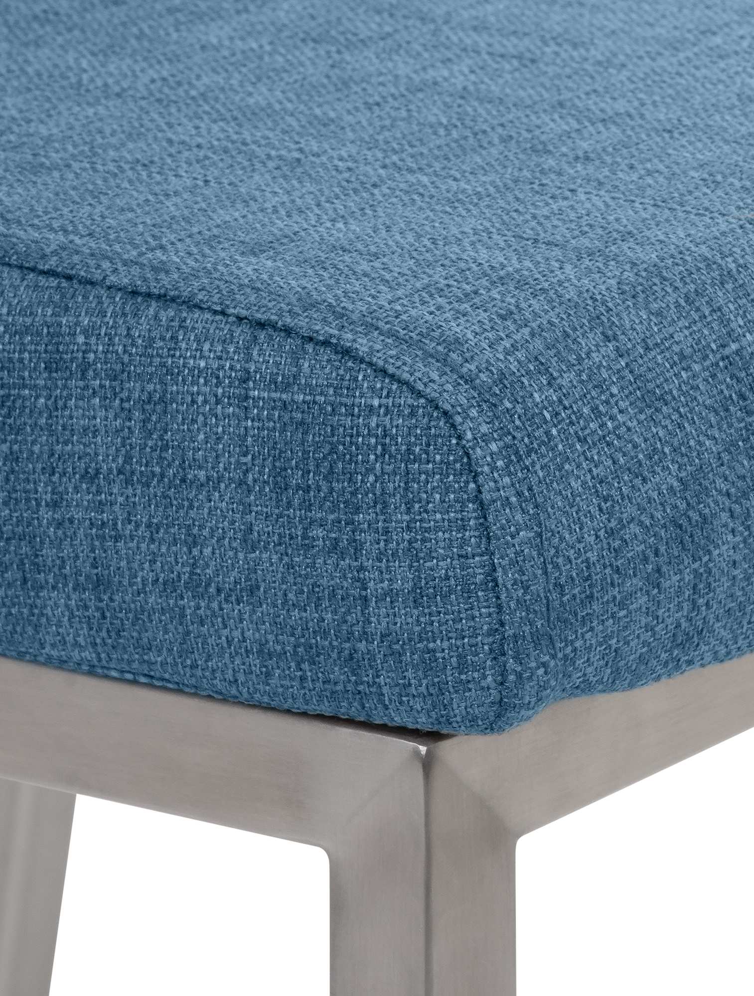 Chaise Colmar avec revêtement en tissu