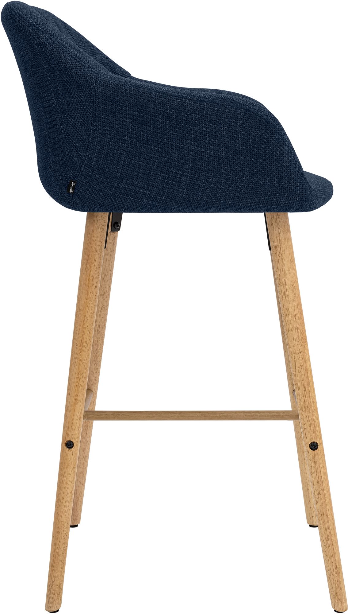 Tabouret de bar Ando tissu