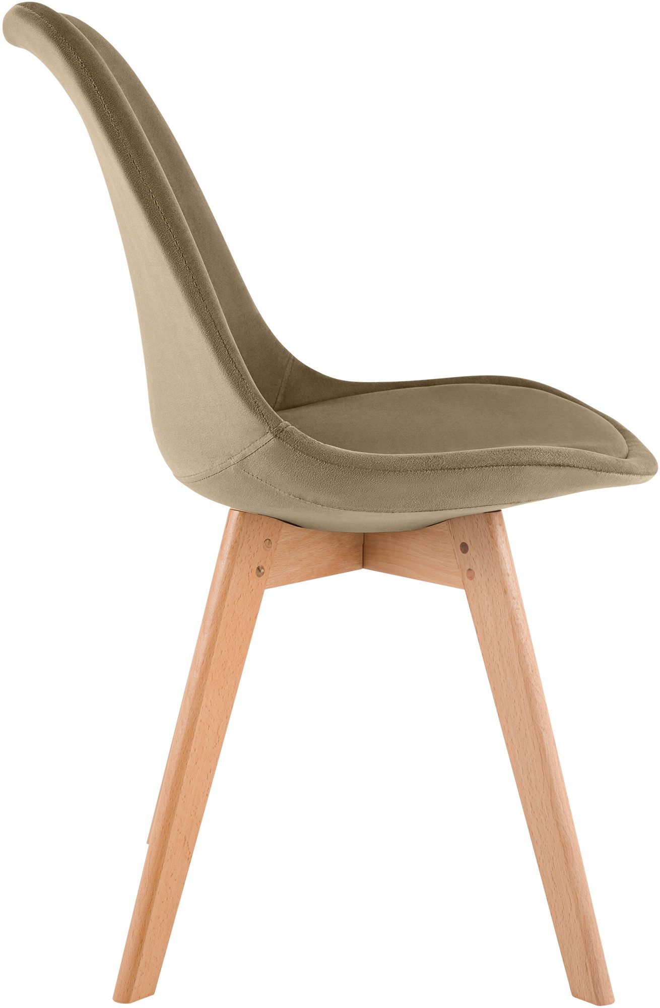 Chaise de salle à manger Linares : design élégant et confortable pour vos repas en famille ou entre amis