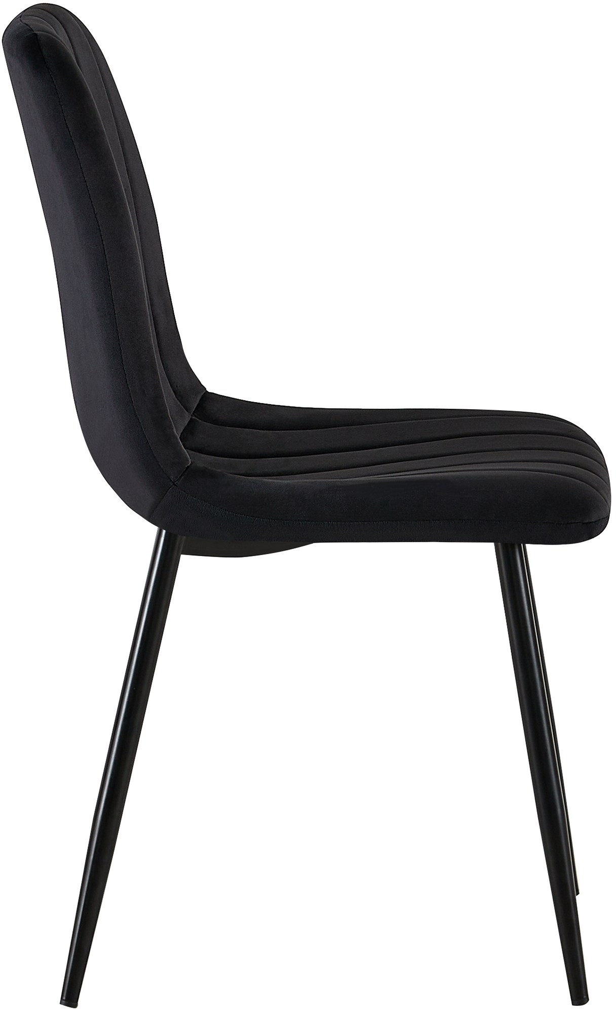 Chaise de salle à manger Dijon avec Piètement en métal noir
