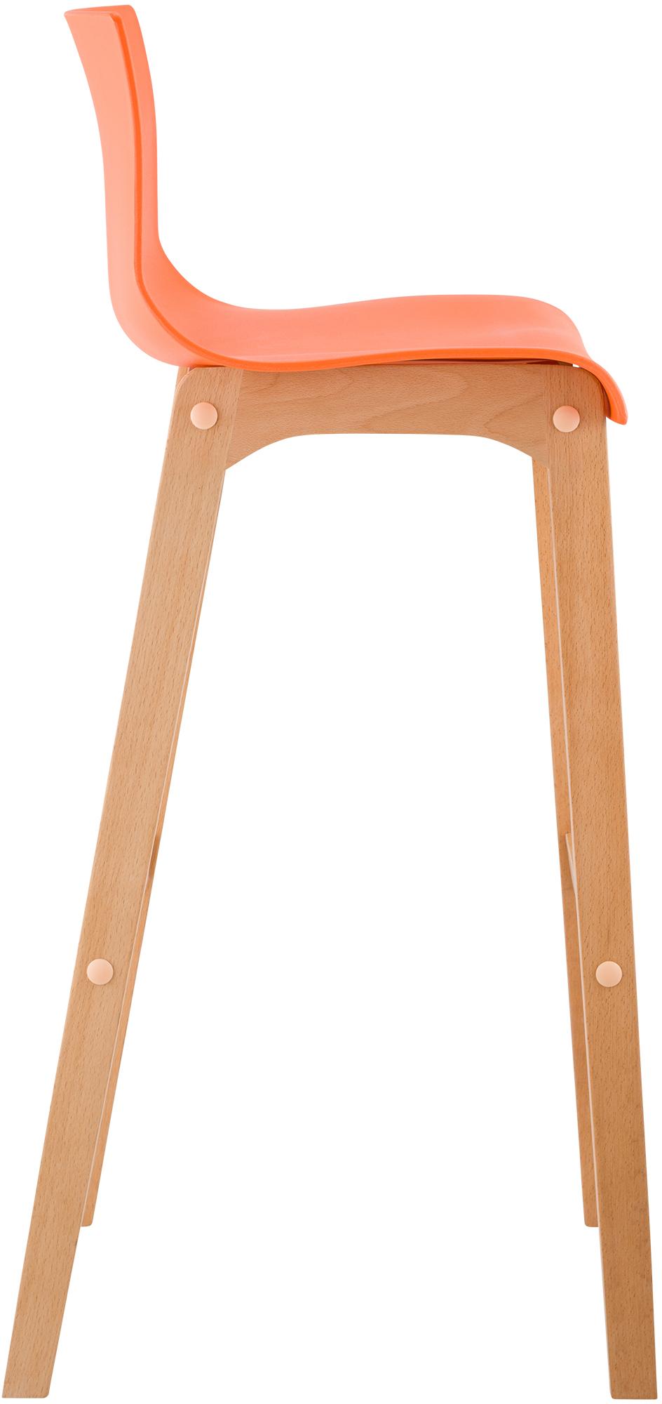 Tabouret de Bar Hover Pieds en Plastique Natura
