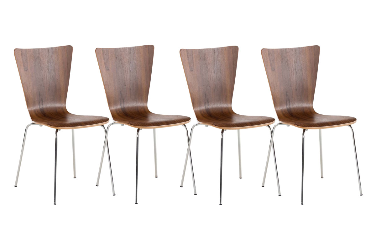 Lot de 4 chaises Aaron
