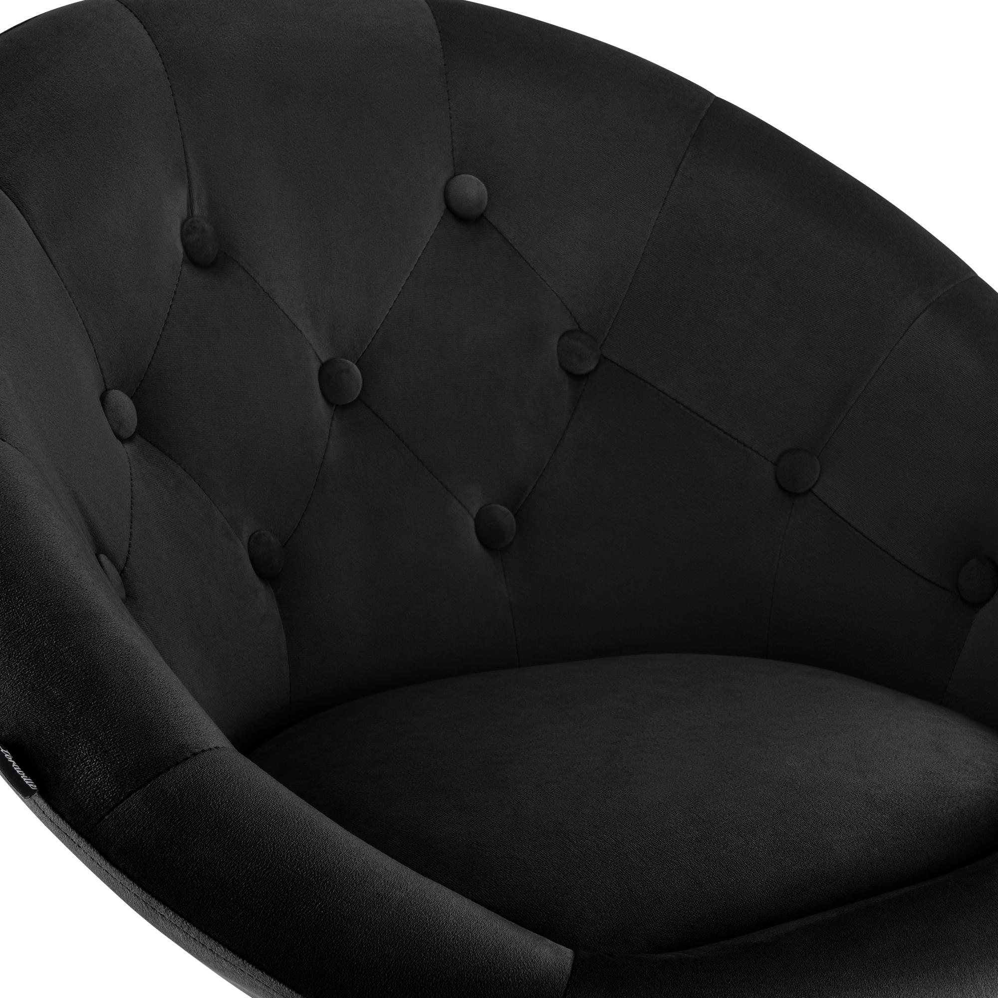 Tabouret de bar London en velours