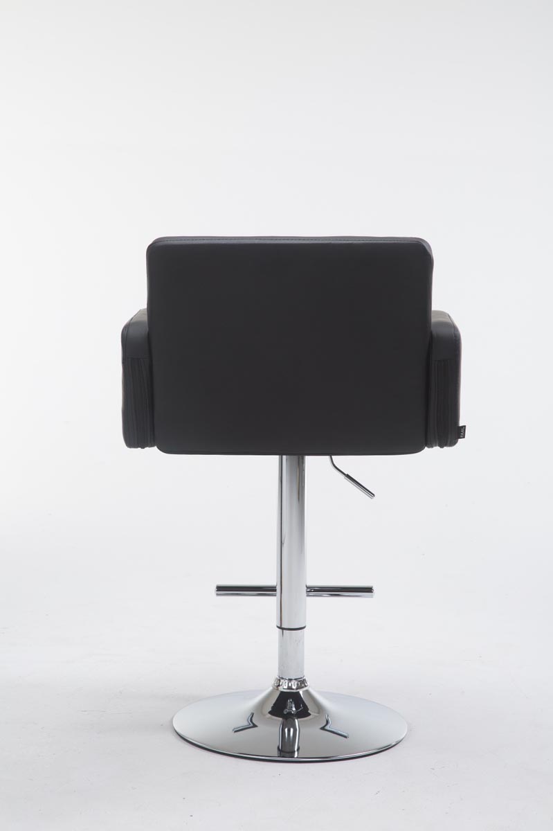 Tabouret de bar Los Angeles similicuir avec pied en métal