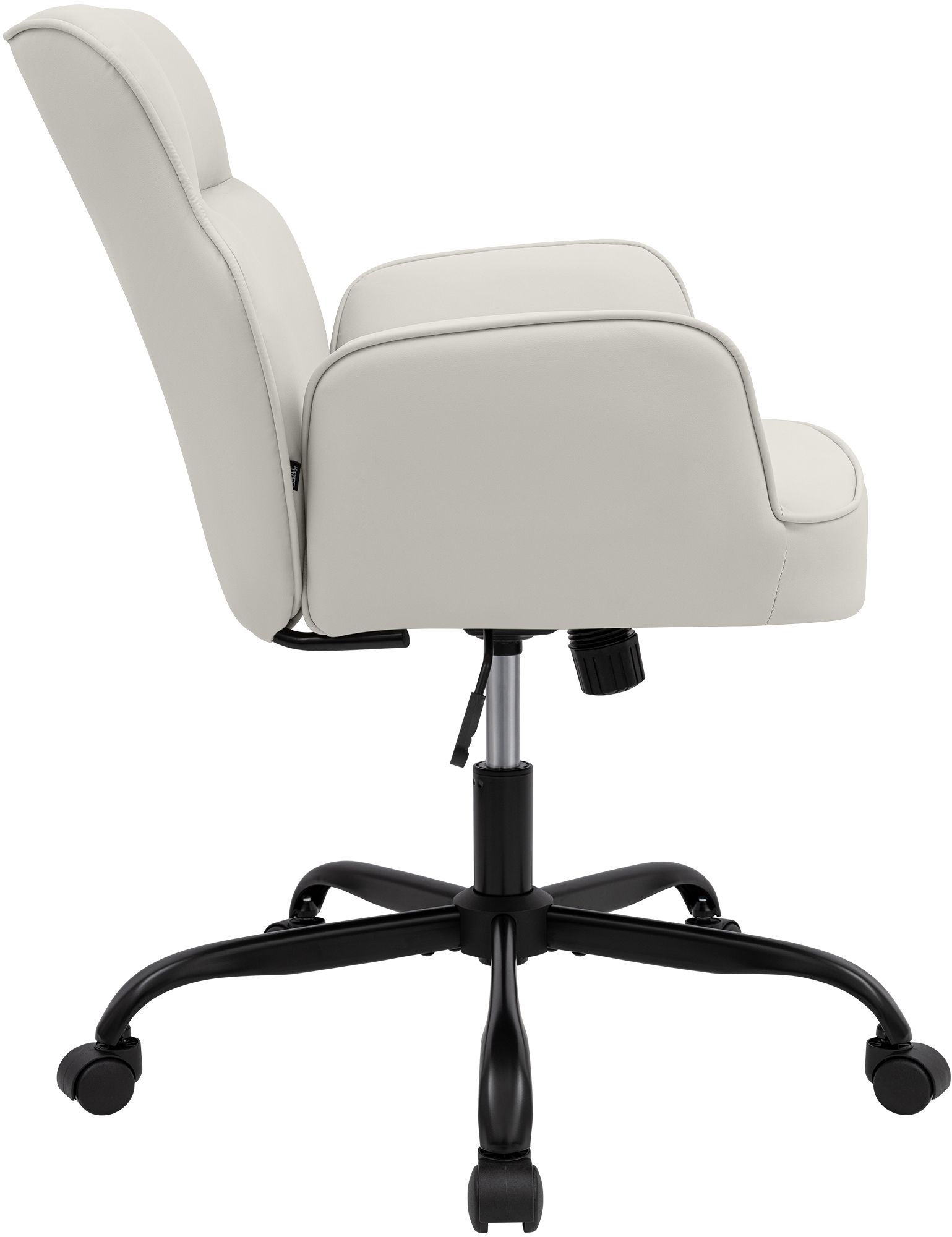 Chaise de bureau Amado aspect cuir