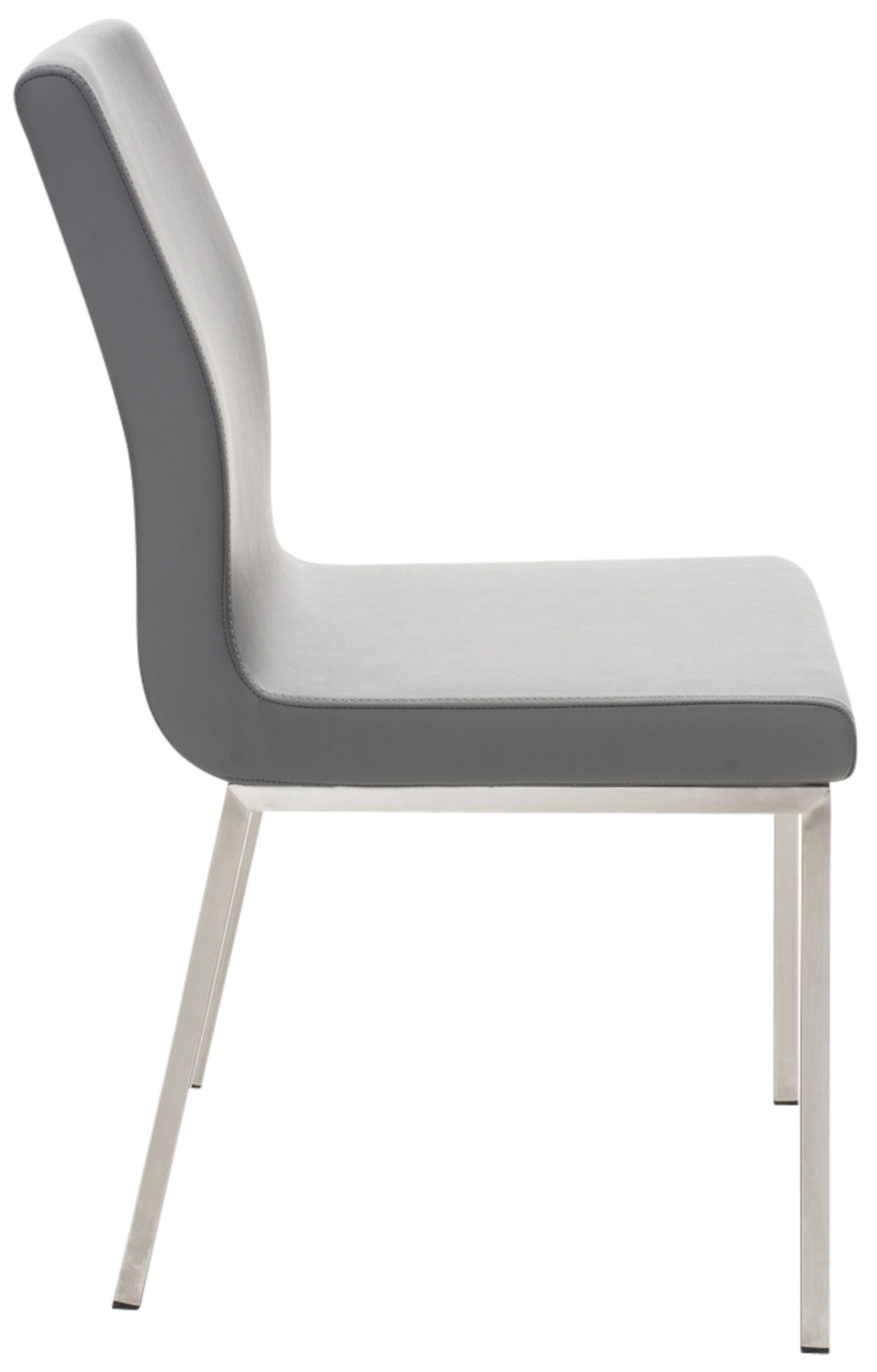 Lot de 2 Chaises de salle à manger Colmar en similicuir