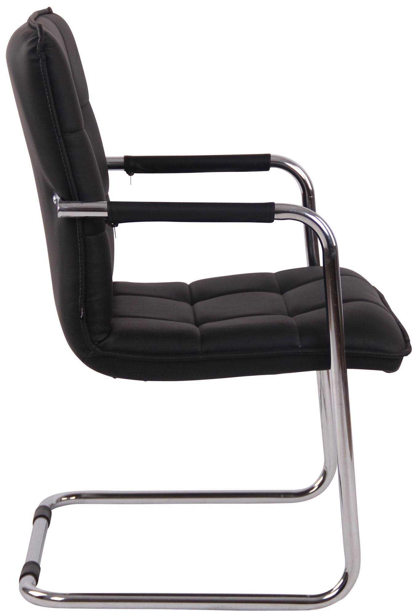 Chaise Cantilever Gandia en similicuir