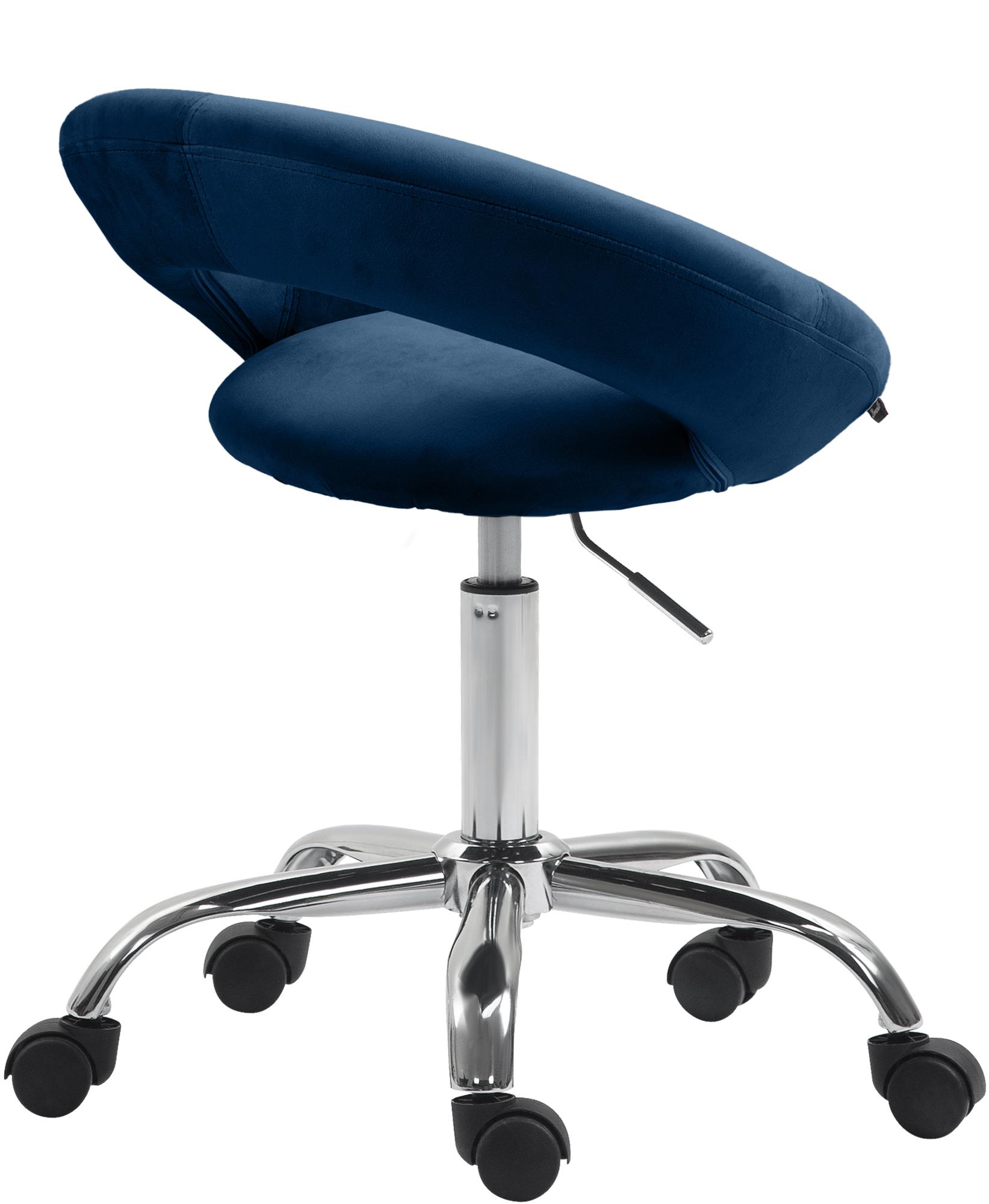 Tabouret de travail Olinda velours