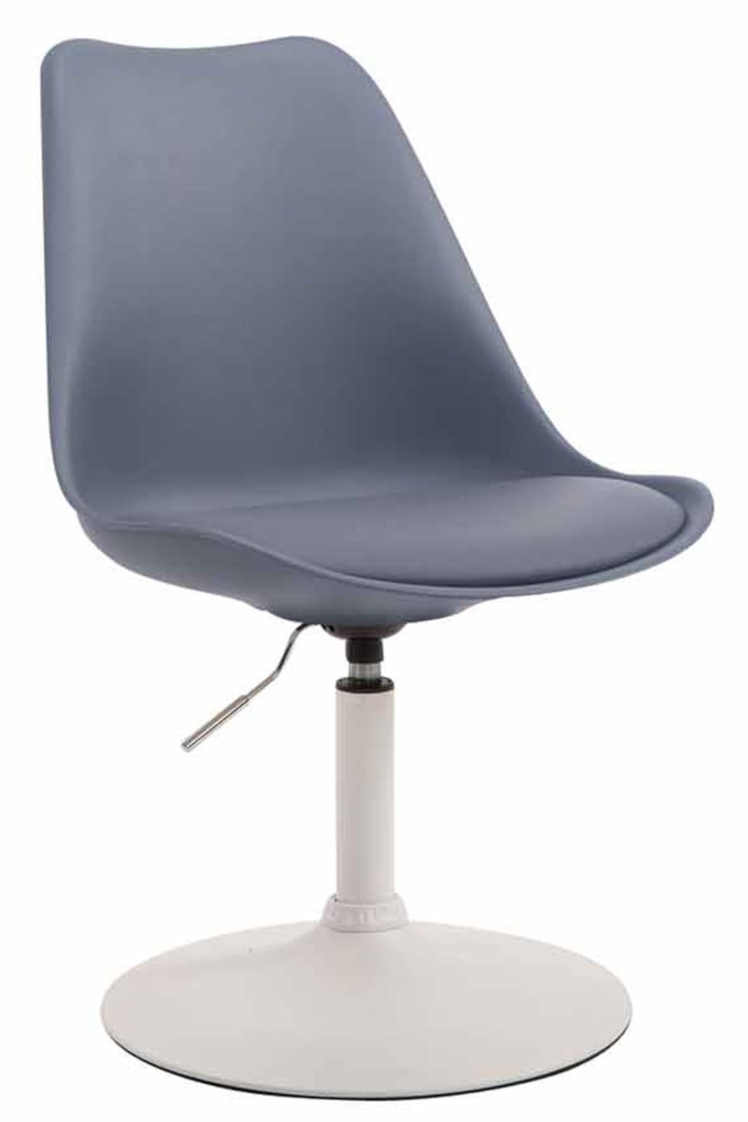 Lot de 4 Chaises de salle à manger Maverick en Plastique avec pied métal
