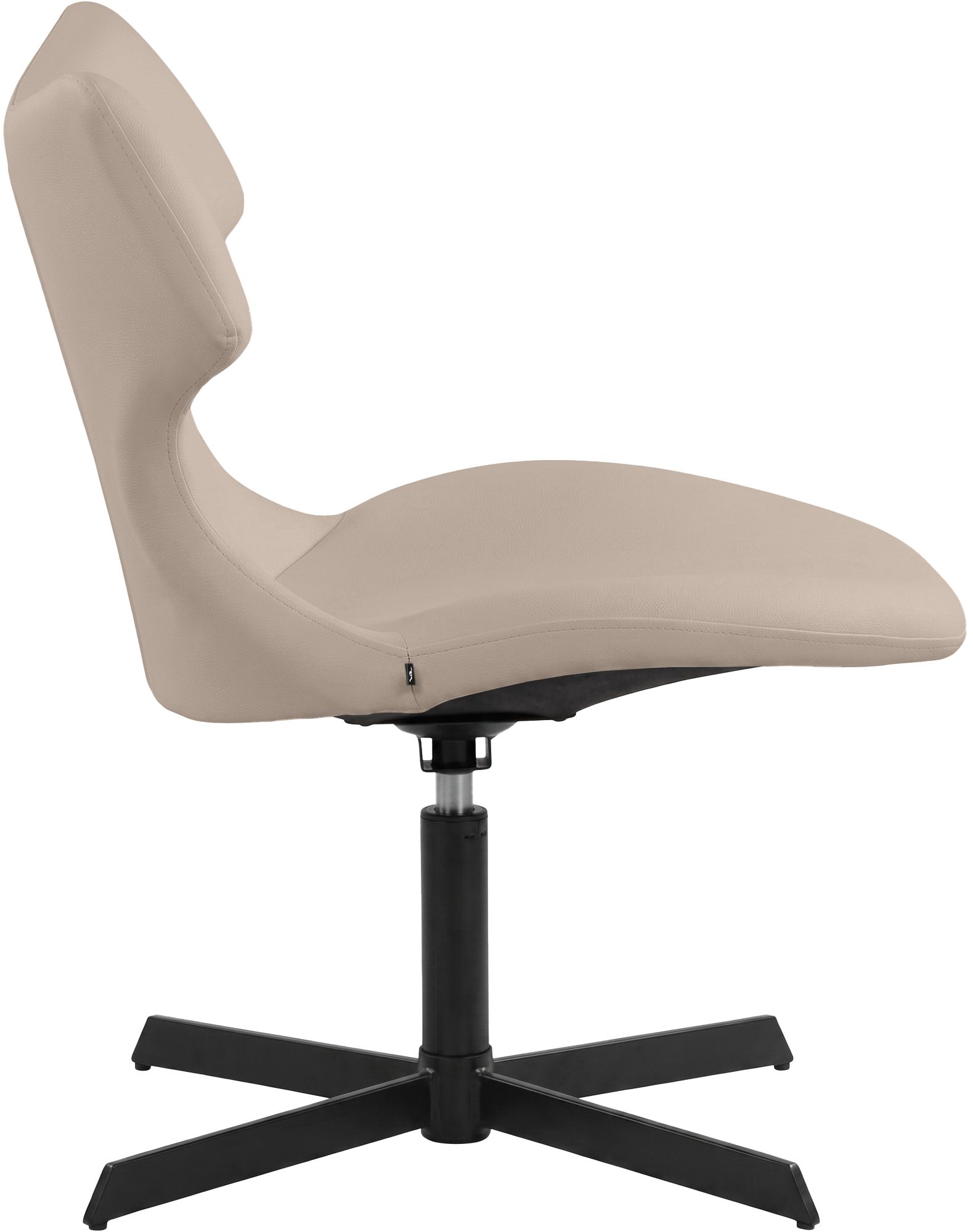 Lot de 2 fauteuils lounge Welland aspect cuir