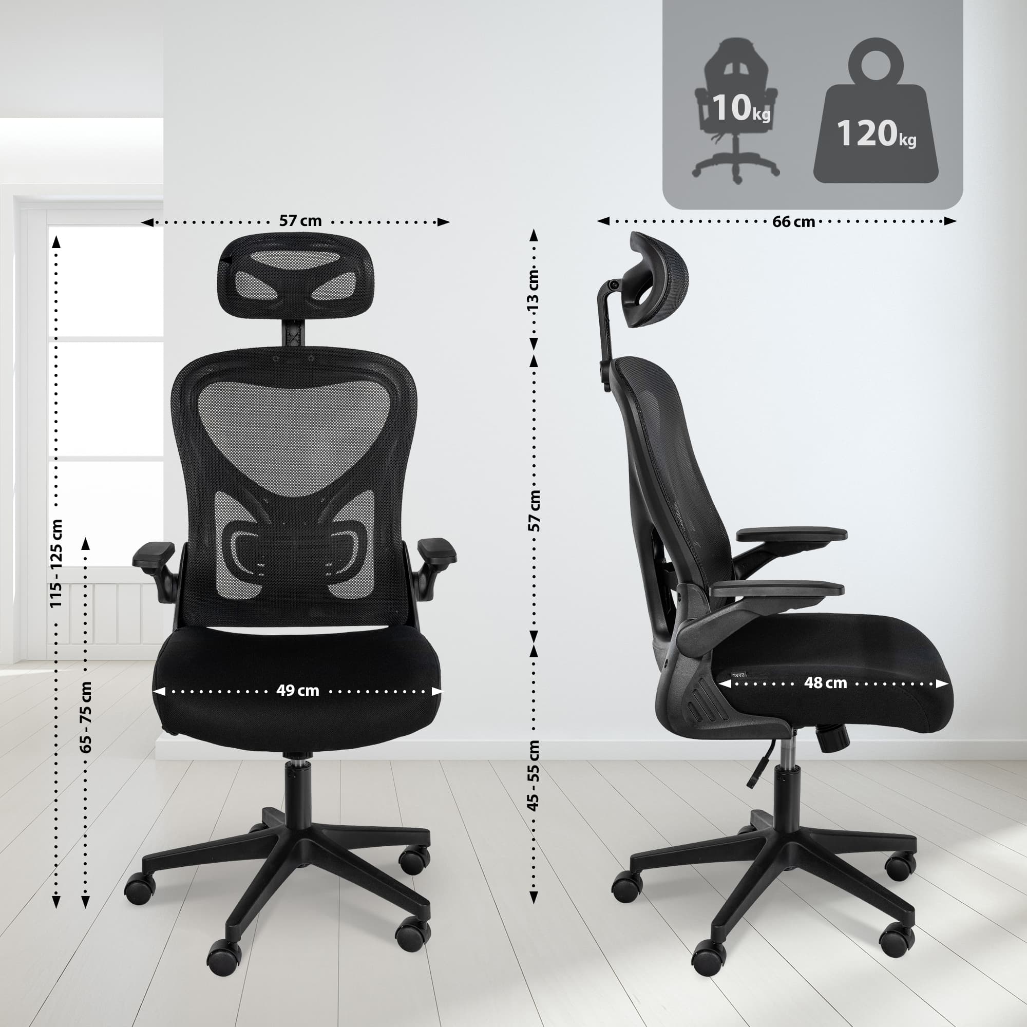 Chaise de bureau Roseburg