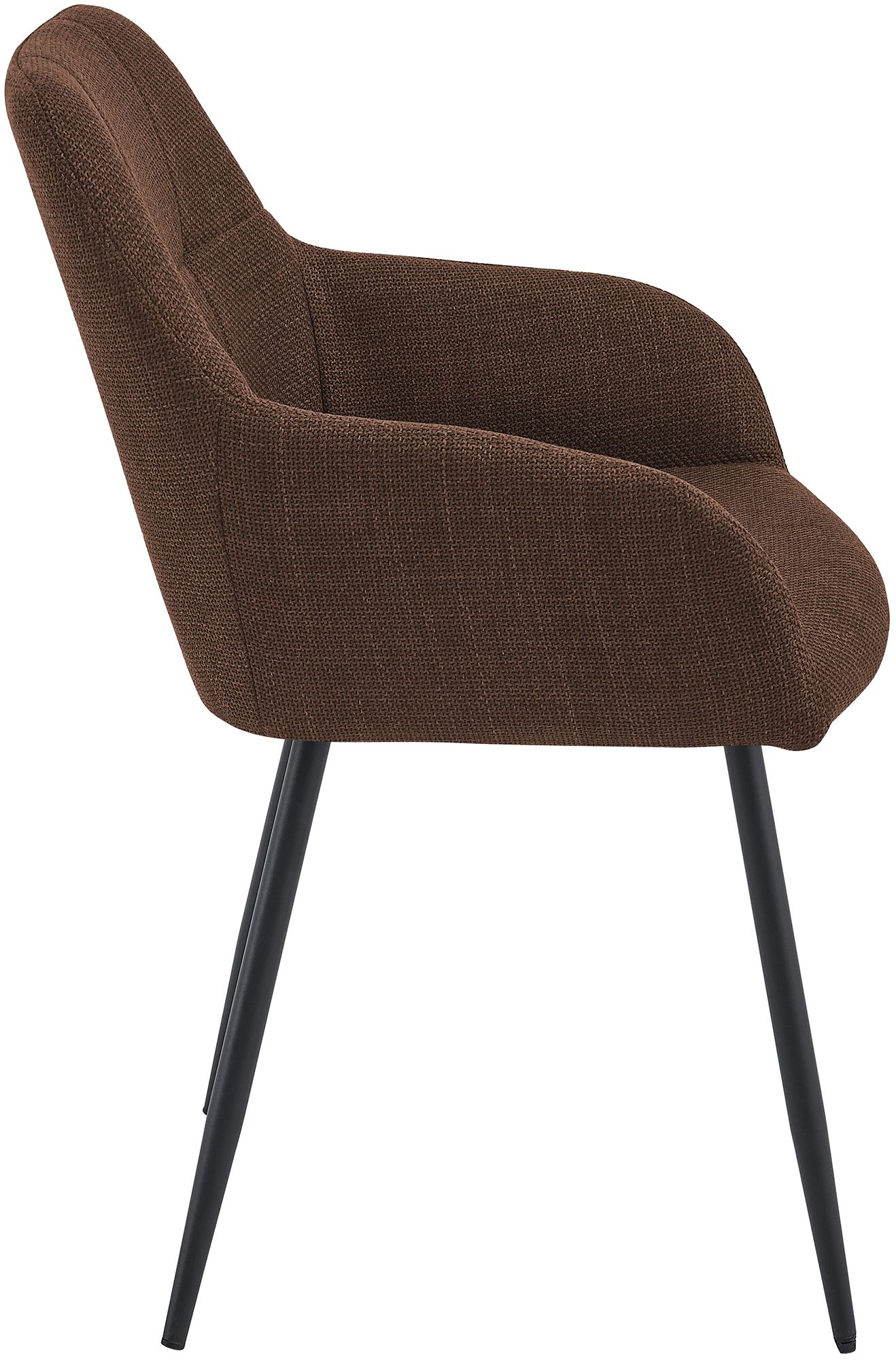 Chaise de salle à manger Fergus en tissu