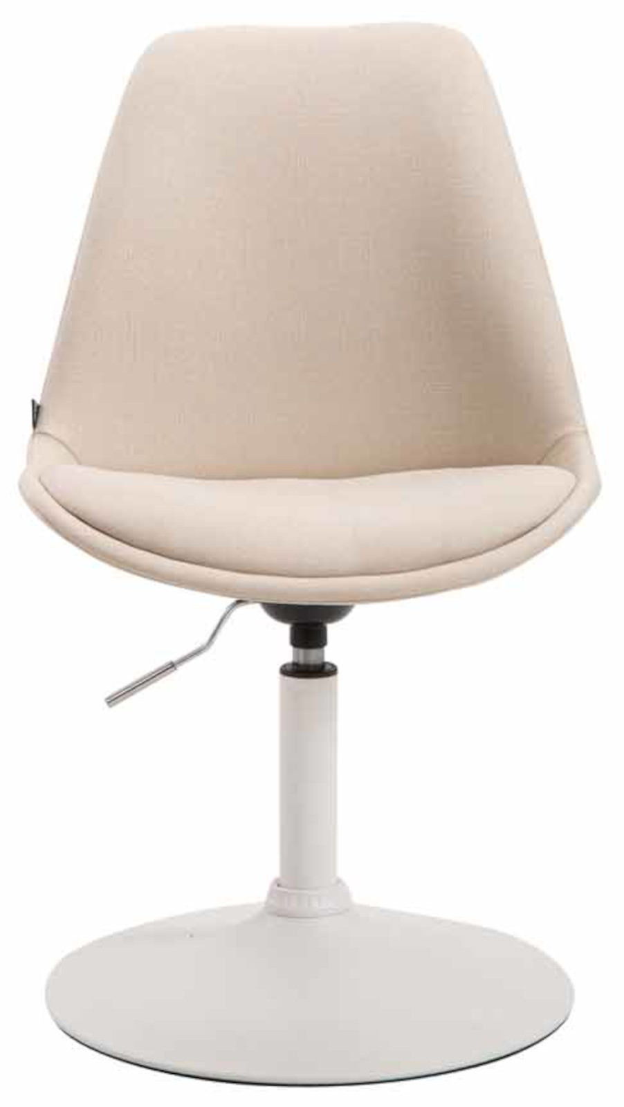 Lot de 4 Chaises de salle à manger Maverick tissu avec pied trompette
