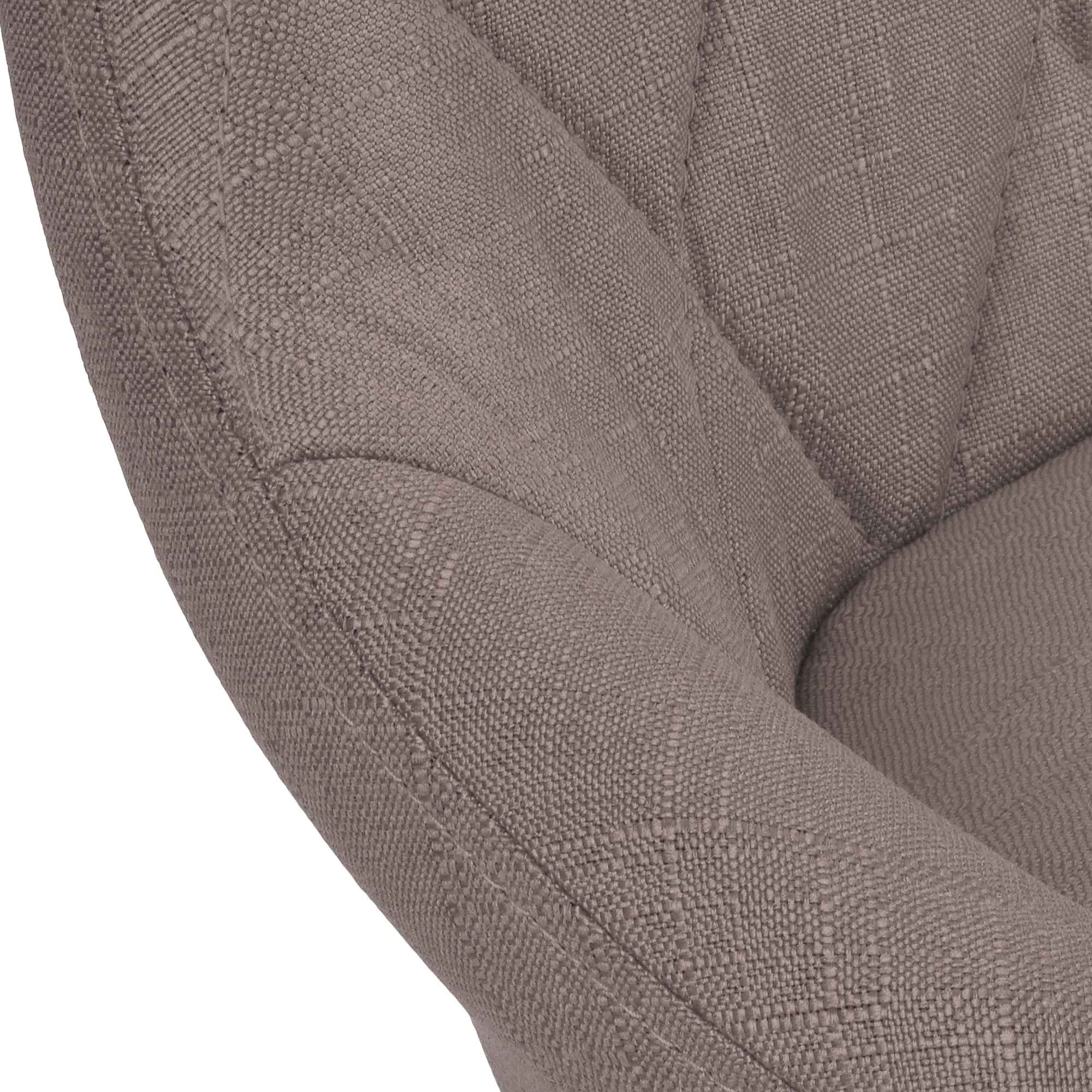 Tabouret de bar Lazio en Tissu Hauteur réglable siège pivotant