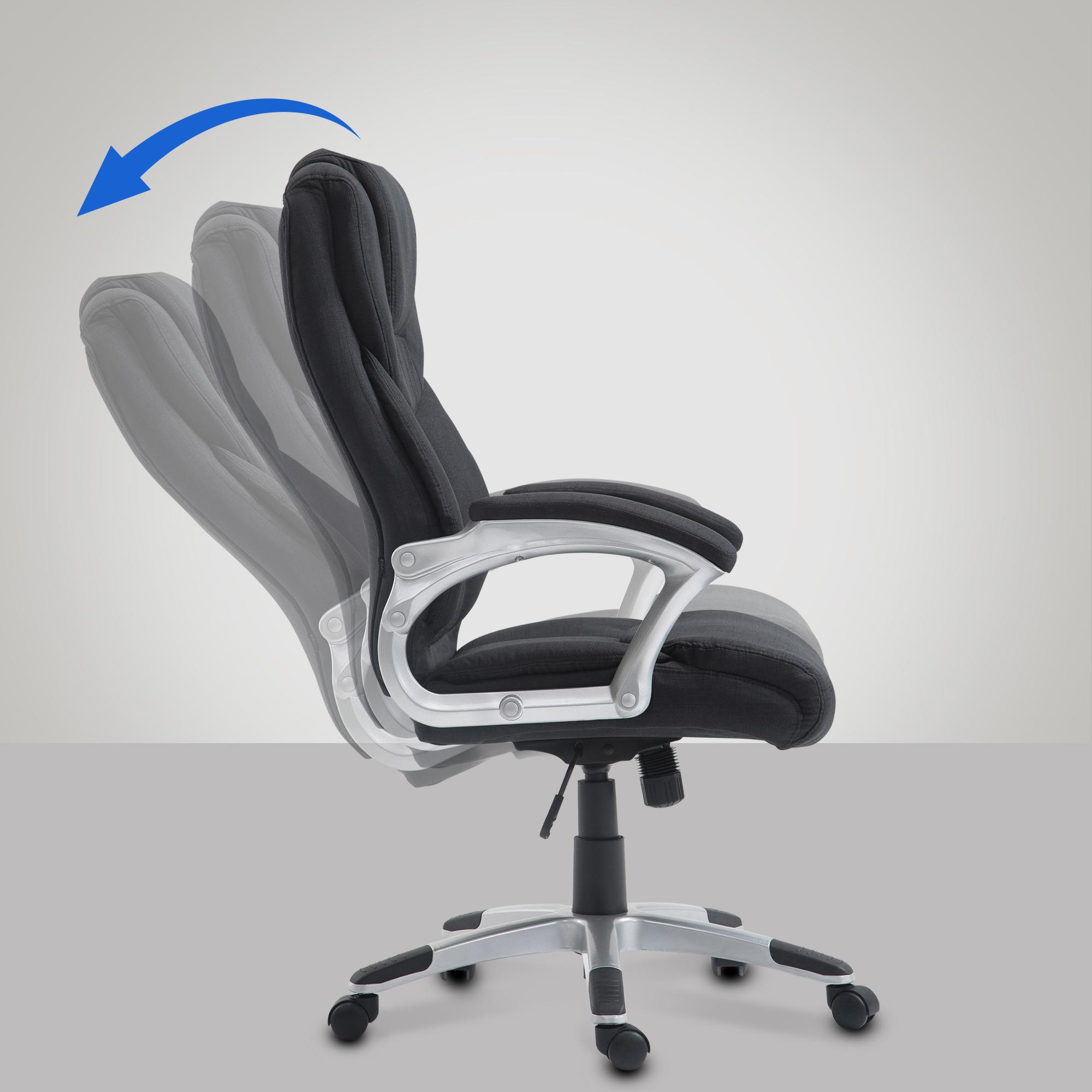 Fauteuil de bureau XL Texas tissu