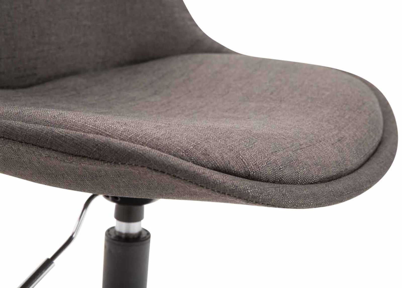 Lot de 4 Chaises de salle à manger Maverick tissu avec pied trompette