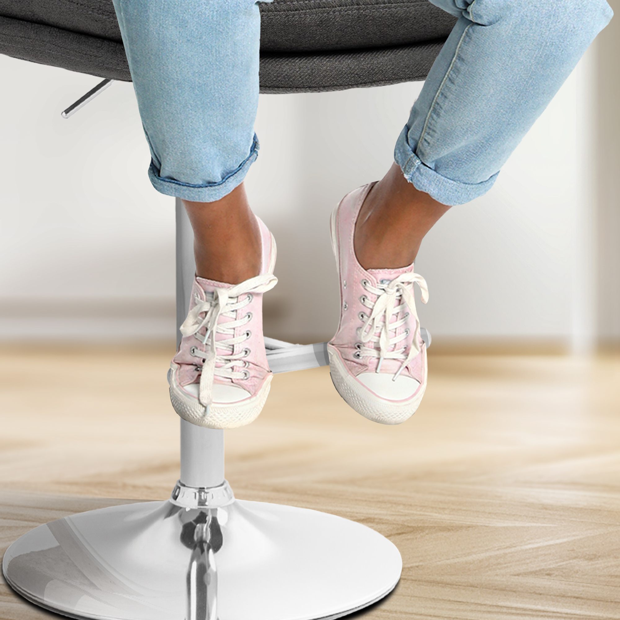 Tabouret de bar Damar Tissu
