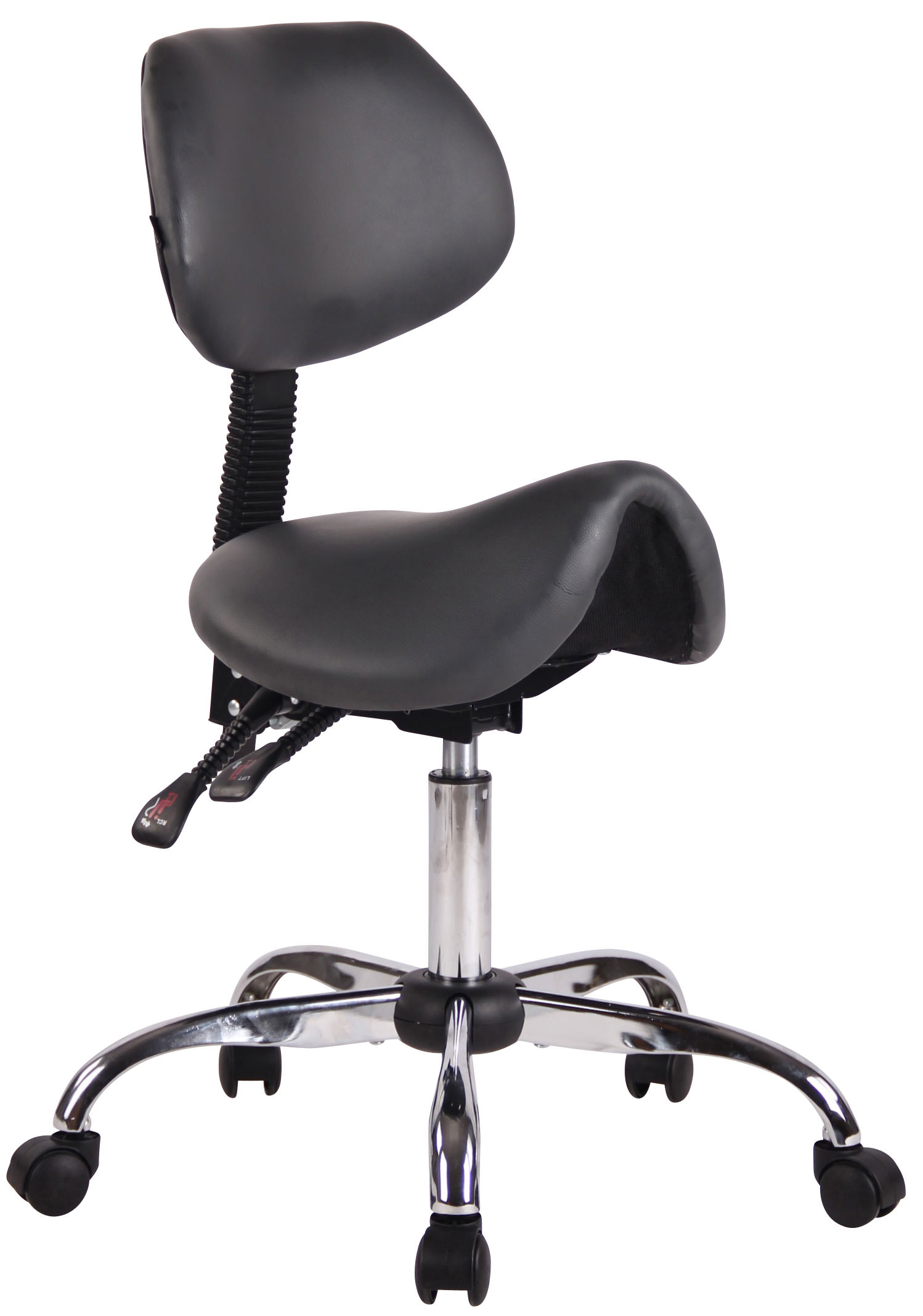 Tabouret de travail Stuttgart en similicuir