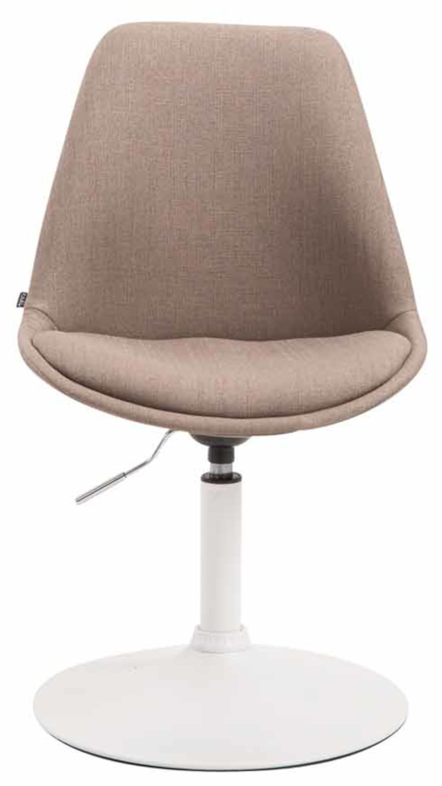 Lot de 4 Chaises de salle à manger Maverick tissu avec pied trompette