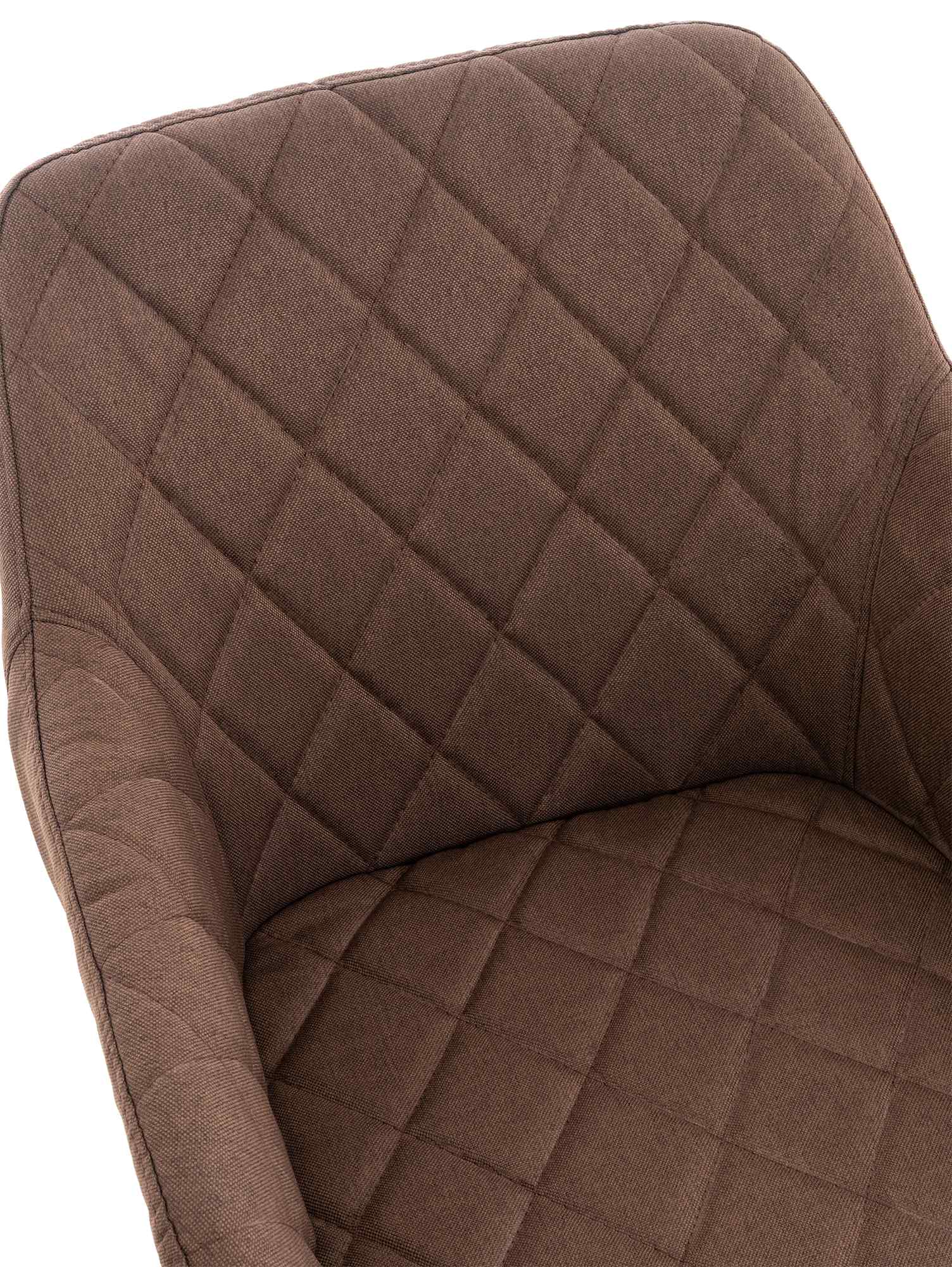 Lot de 4 chaises de salle à manger Shila avec Piètement en Métal noir