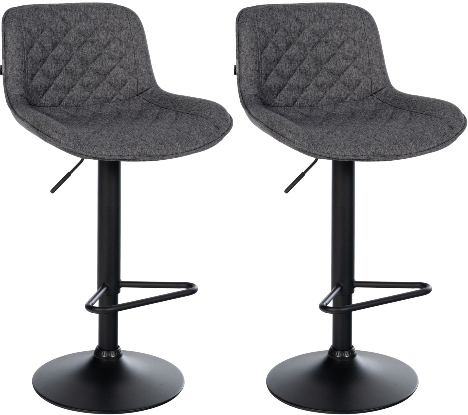 Lot de 2 tabourets de bar Kasson