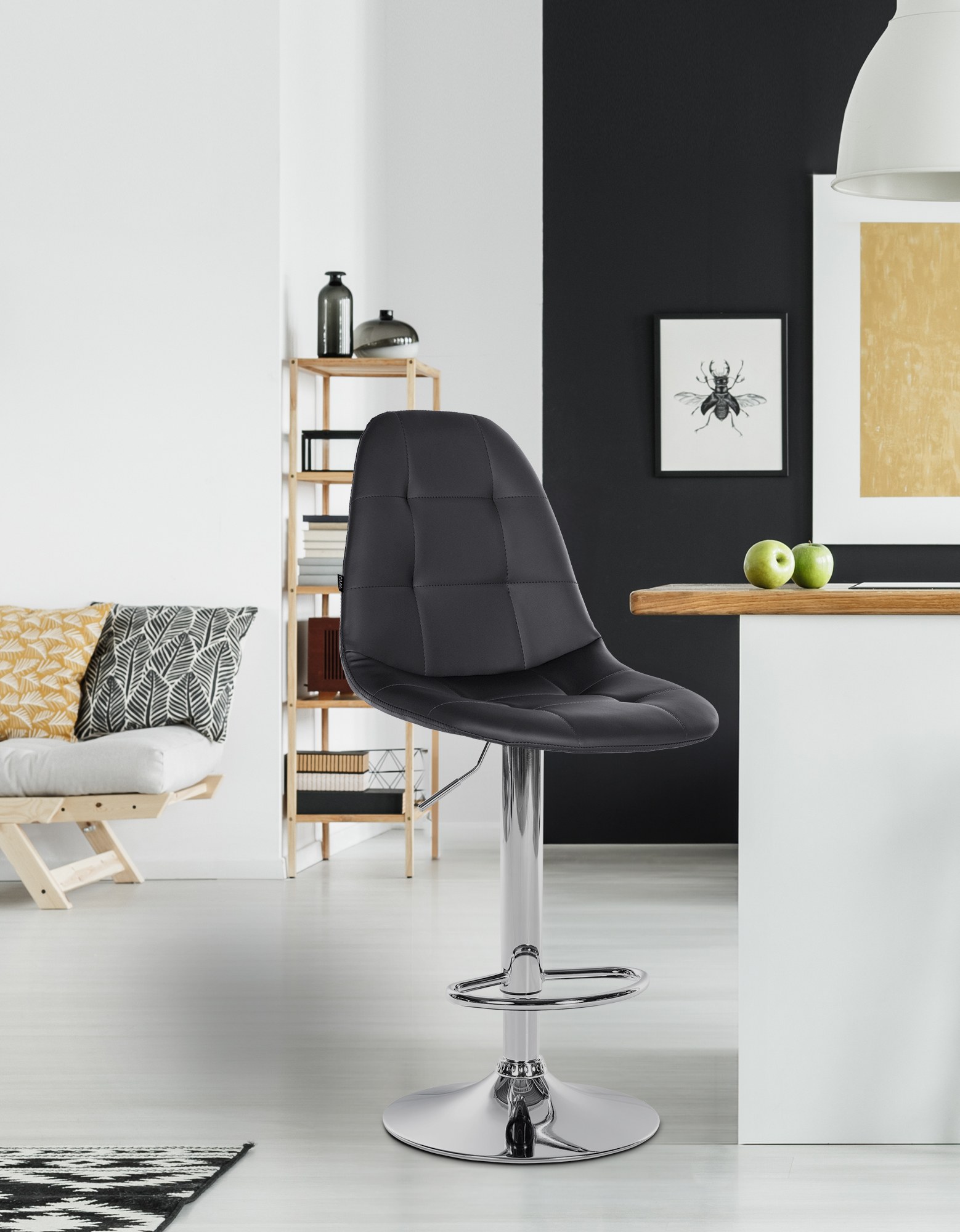 Tabouret de bar Elmore similicuir