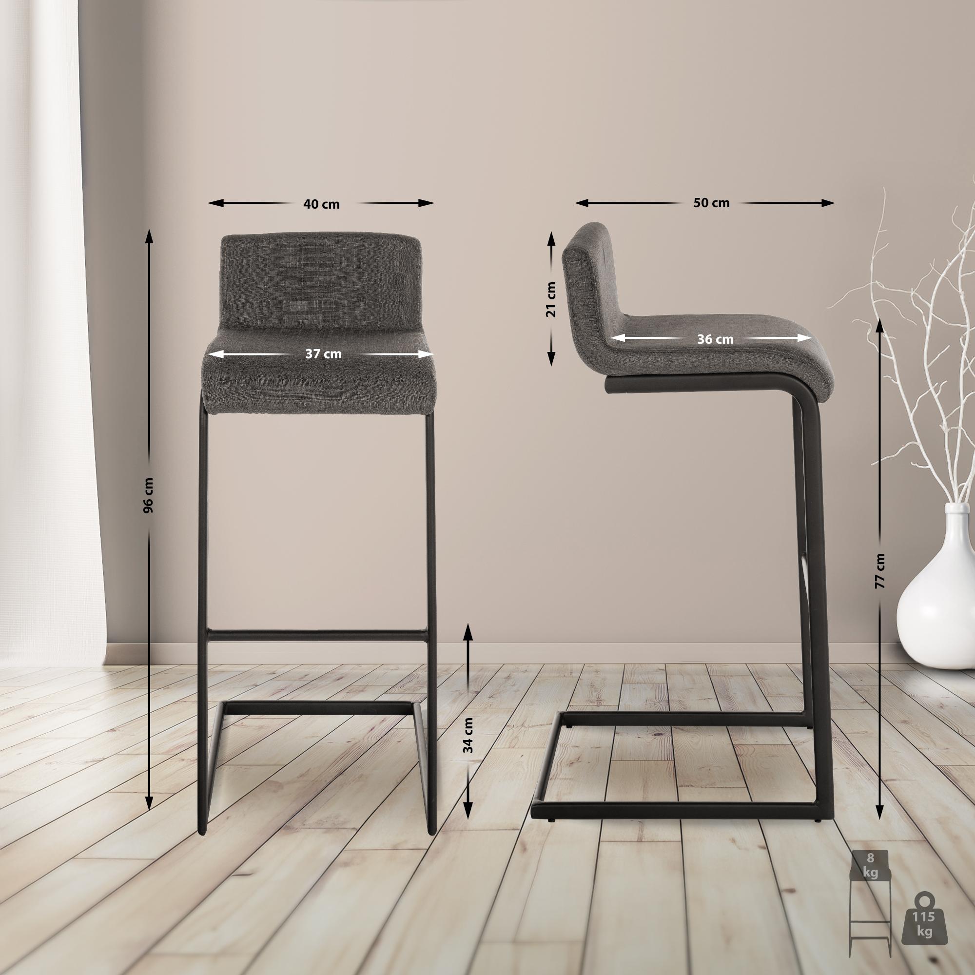 Tabouret de bar Newport