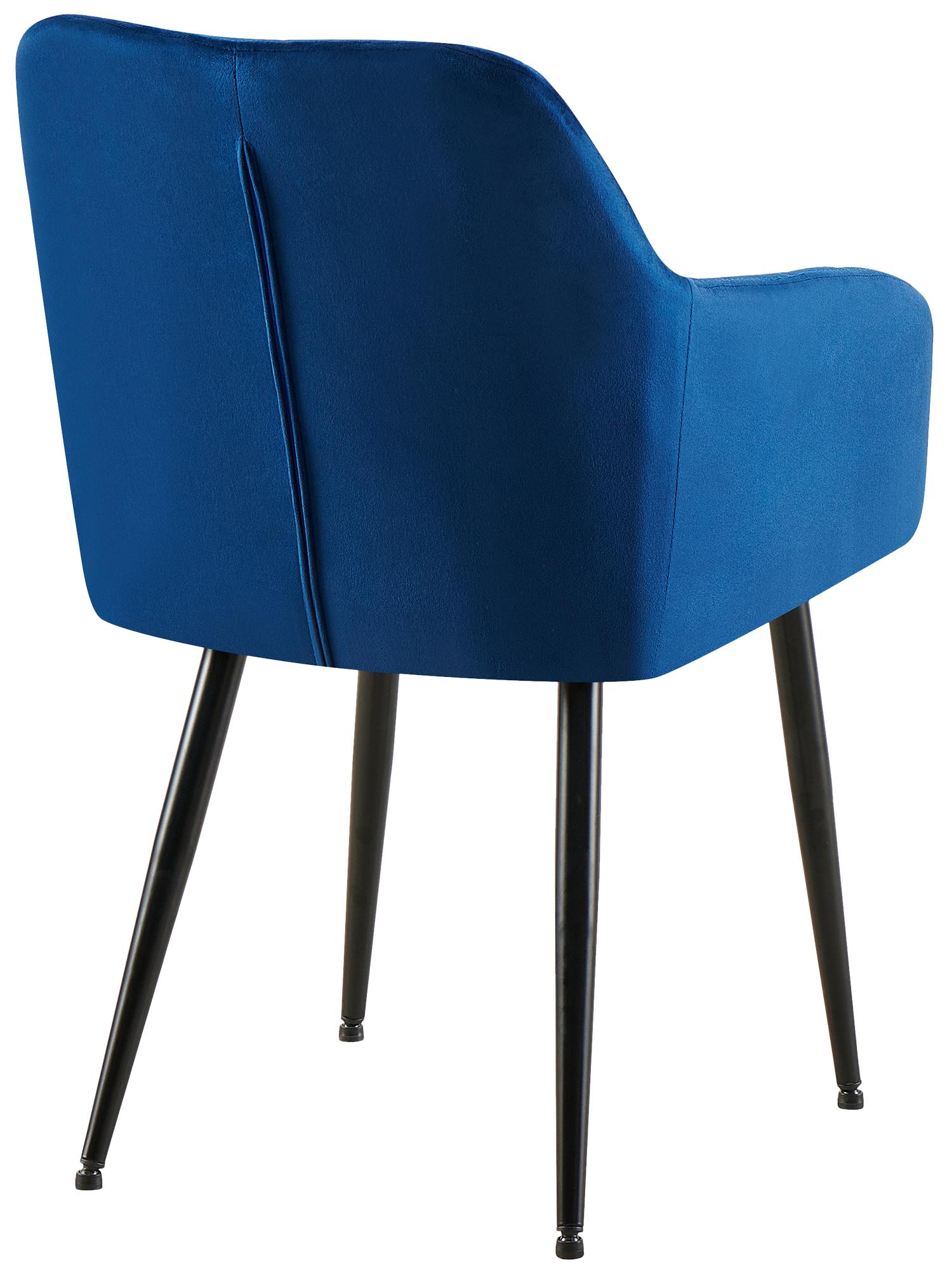 Chaise de salle à manger Monett Velours