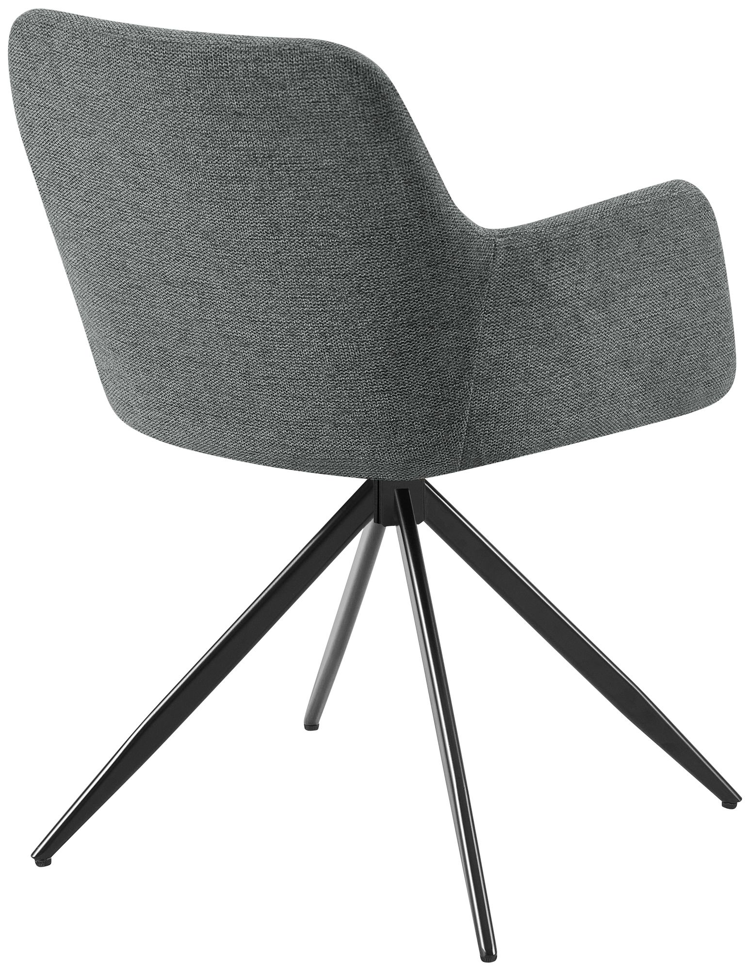 Chaise de salle a manger Olema en tissu