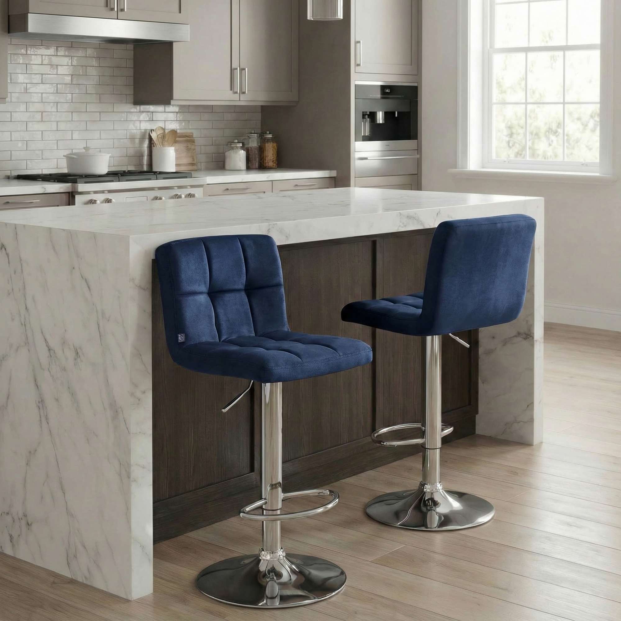 Tabouret de Bar Peru Velours