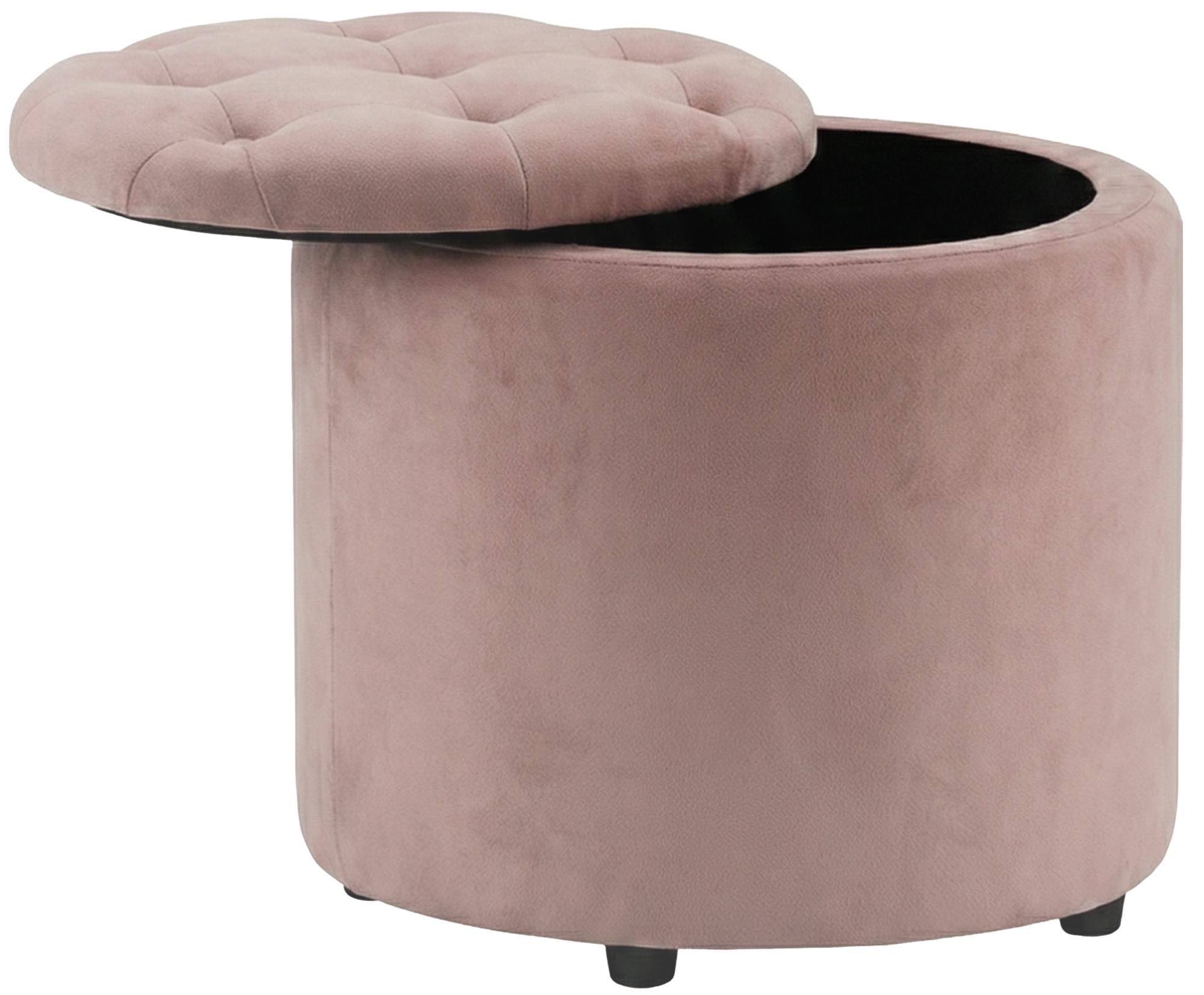 Tabouret Pantin en velours