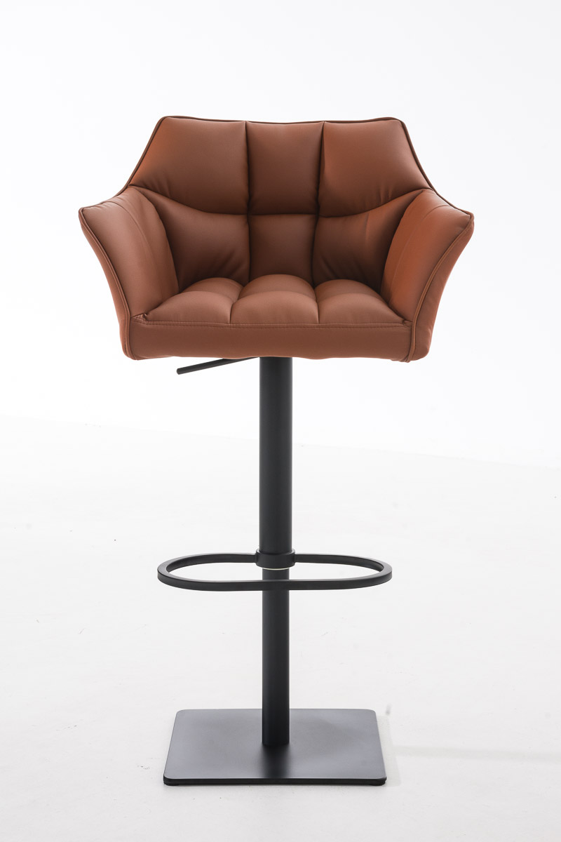 Tabouret de bar Damaso avec revetement en similicuir