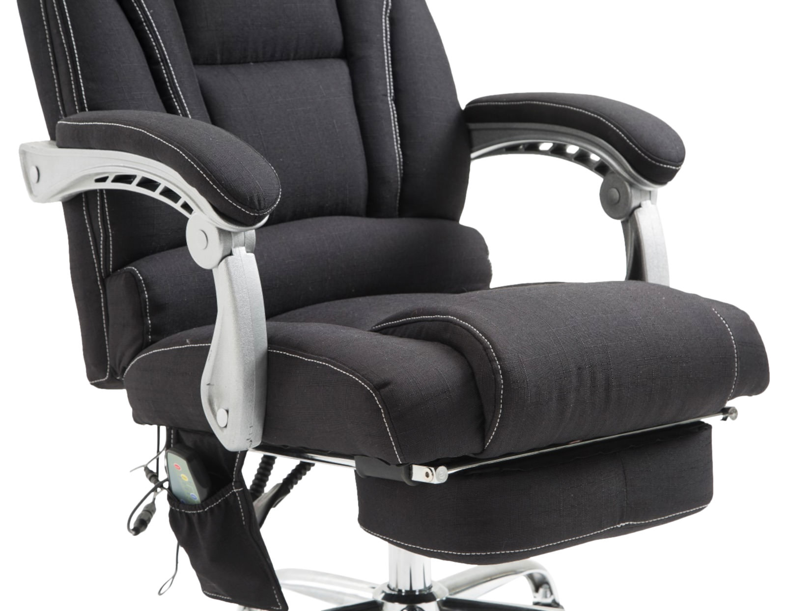 Fauteuil de bureau Pacific avec fonction massage tissu