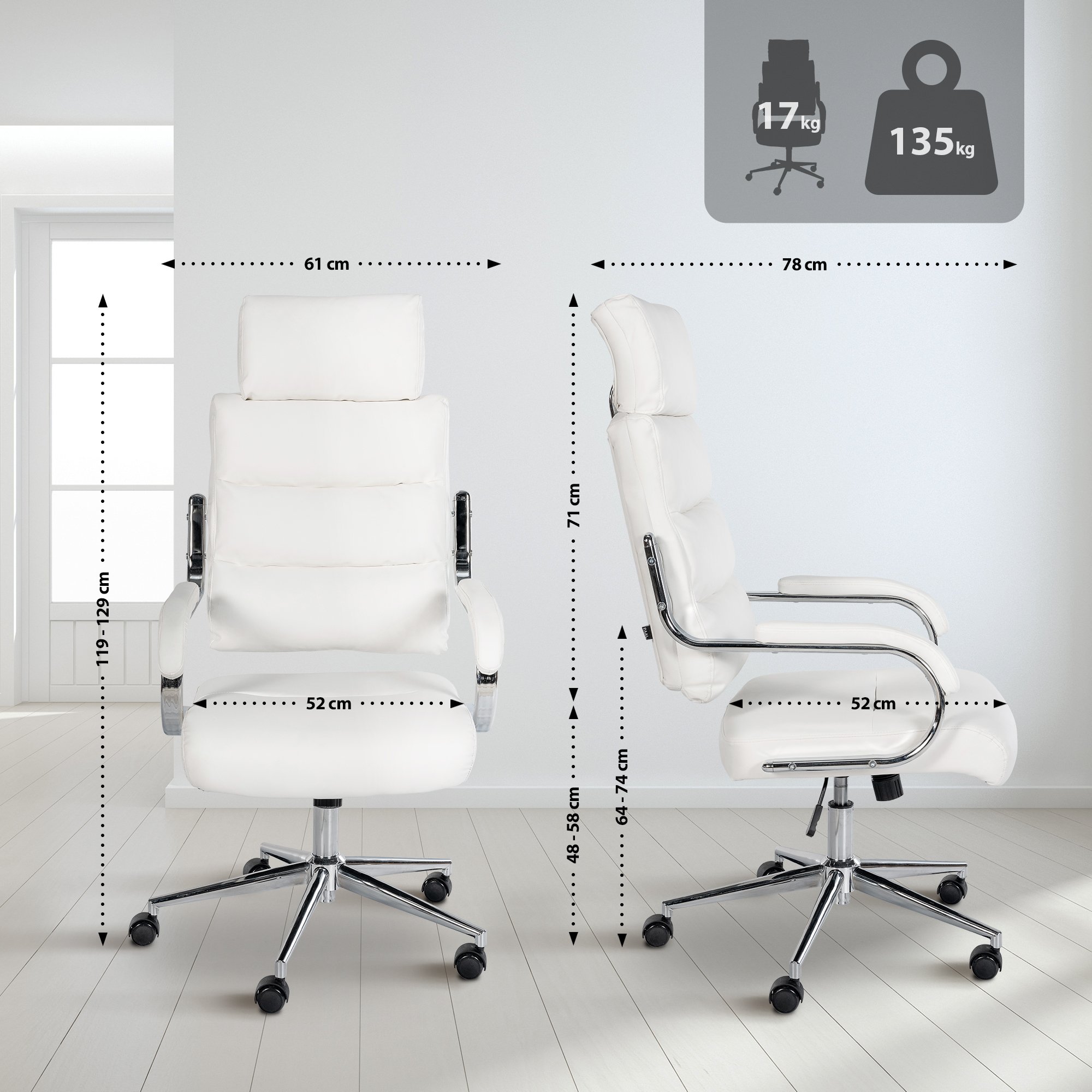 Chaise de bureau Campo
