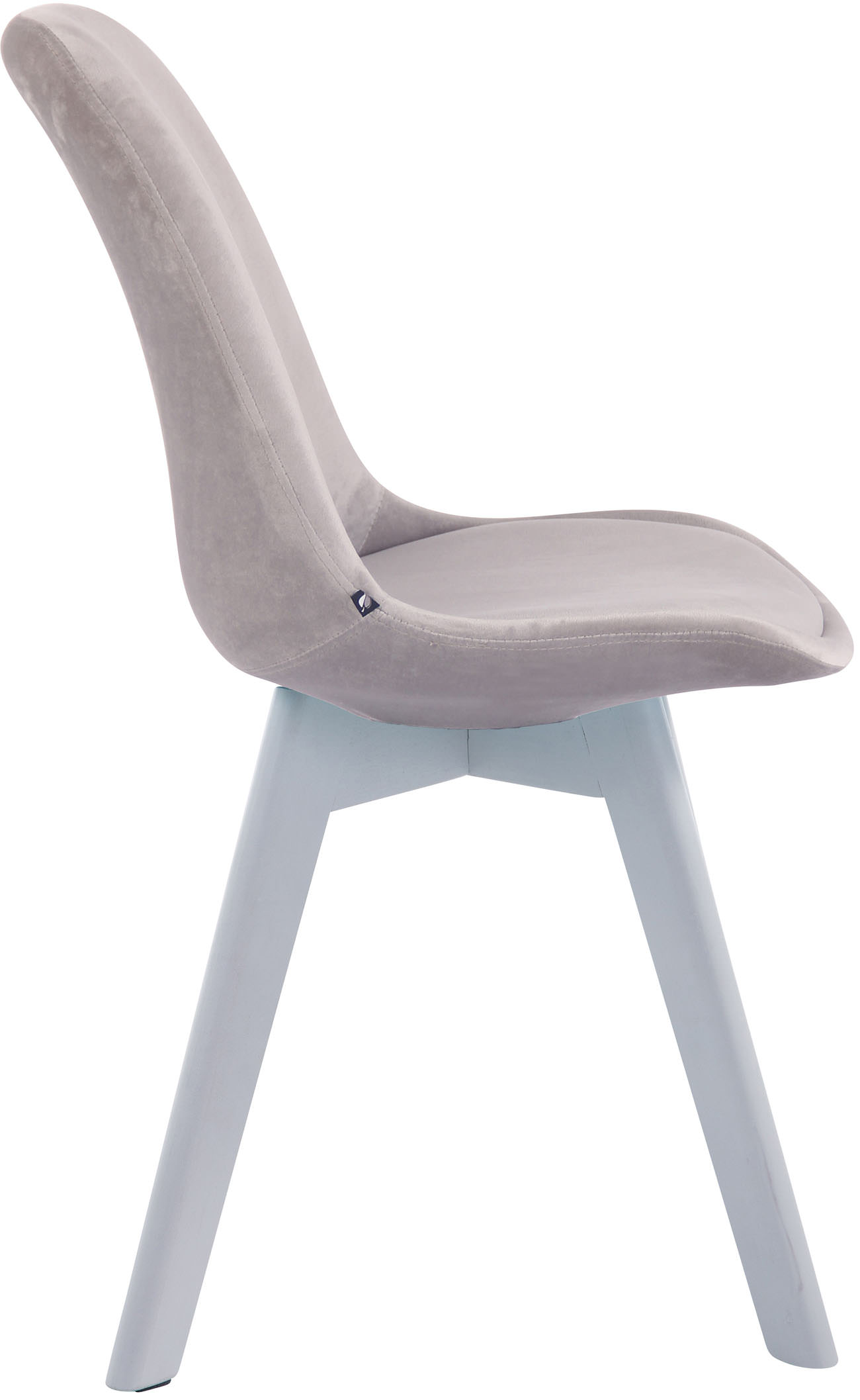 Chaise de salle à manger Borneo V2 en velours