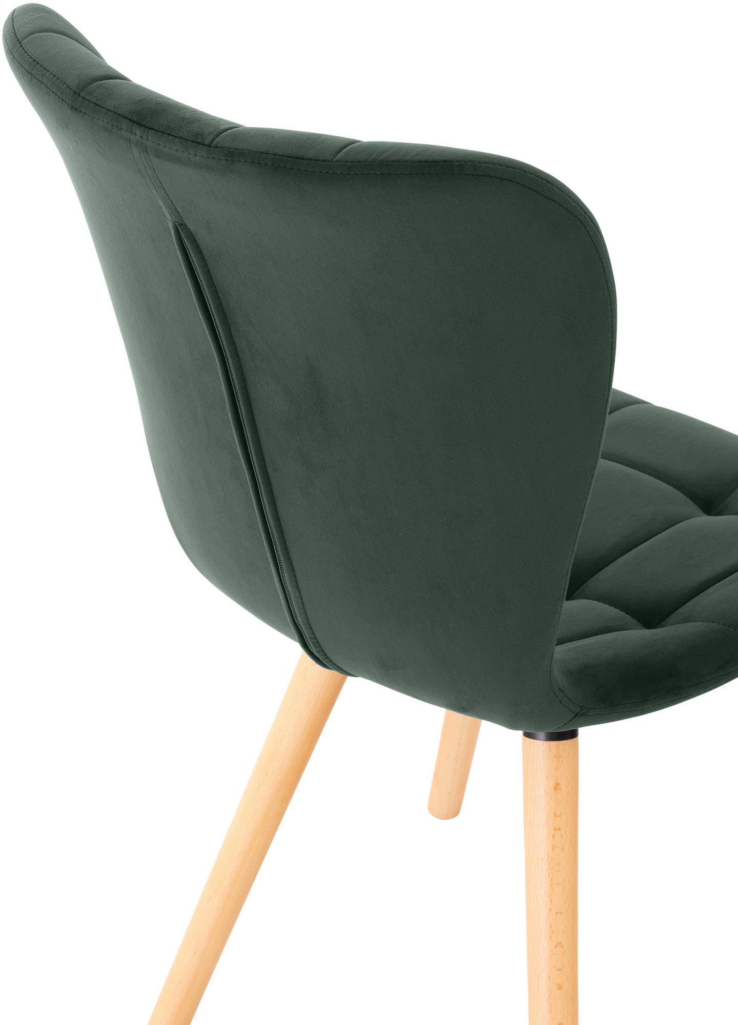Lot de 2 chaises de salle à manger Elda