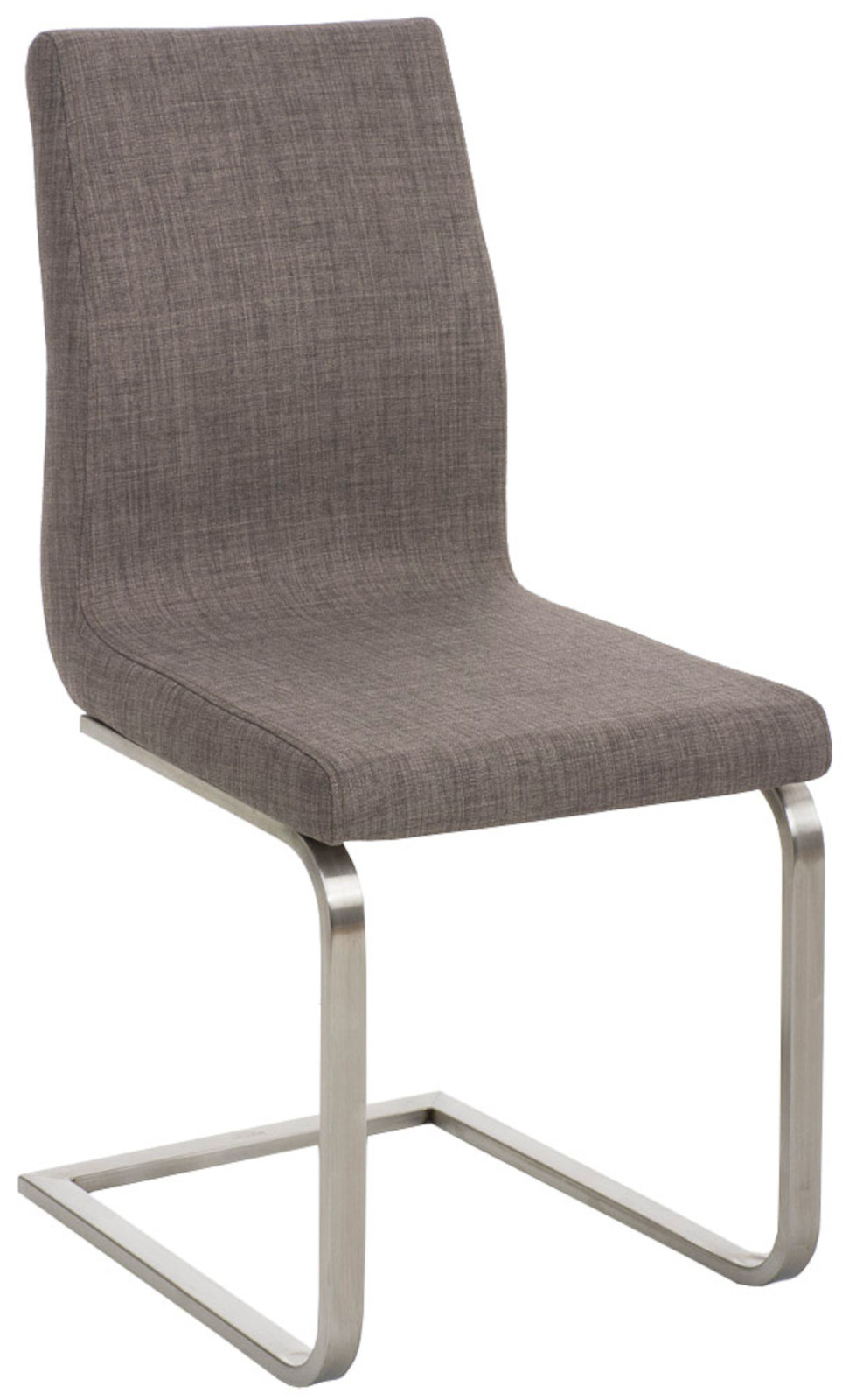 Lot de 2 chaises de salle a manger Belfort en tissu