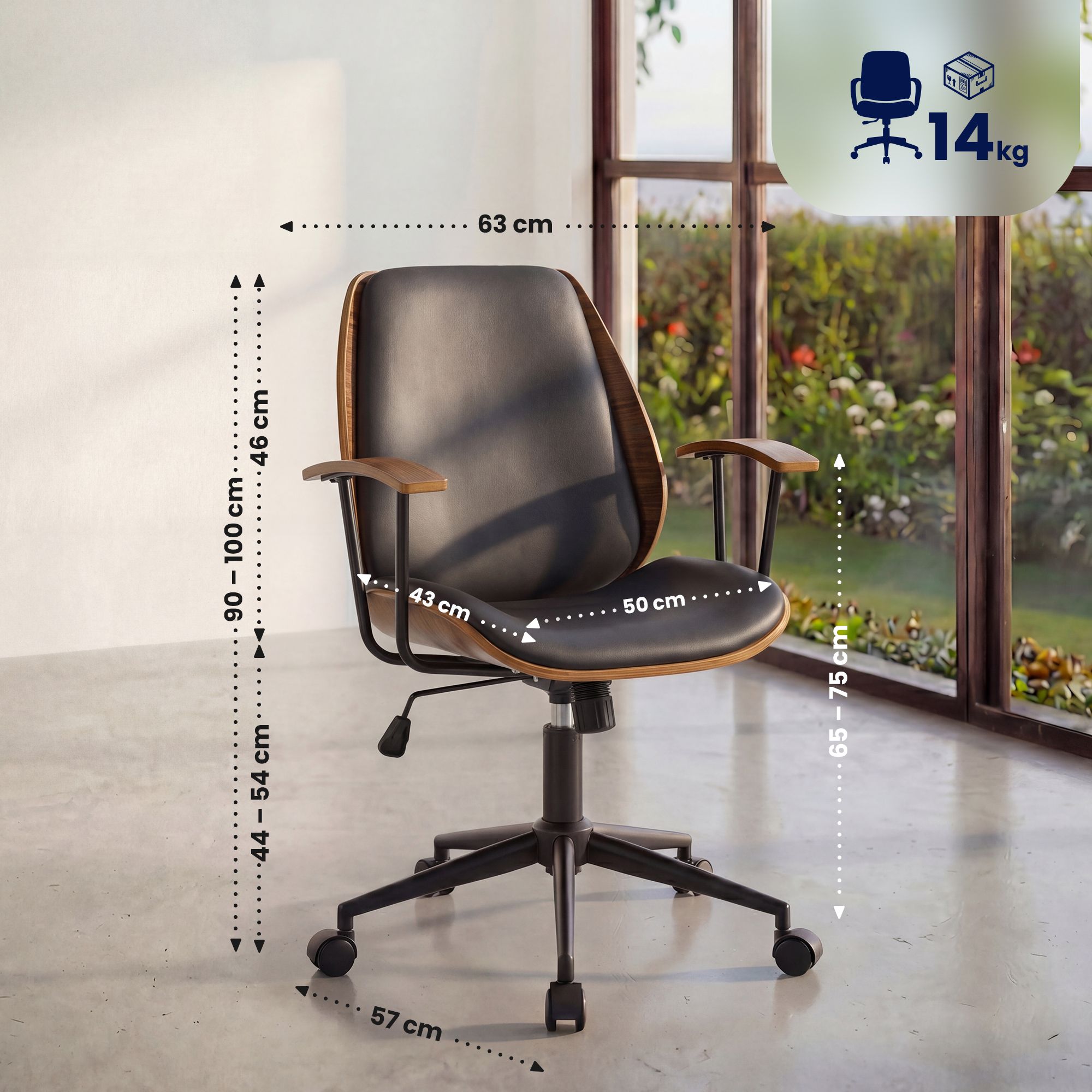 Chaise de bureau Arlondi