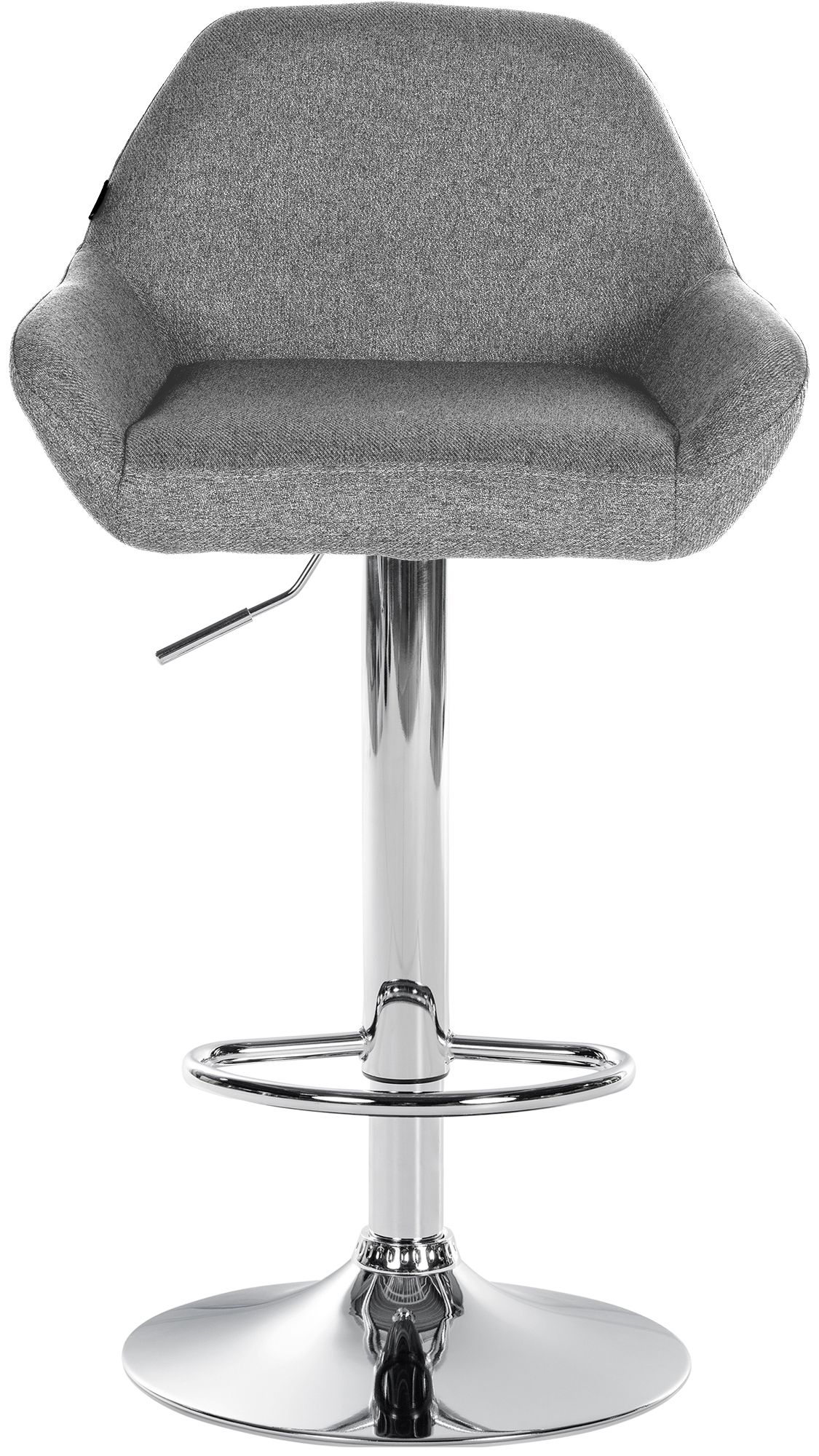 Lot de 2 tabourets de bar Braga en tissu