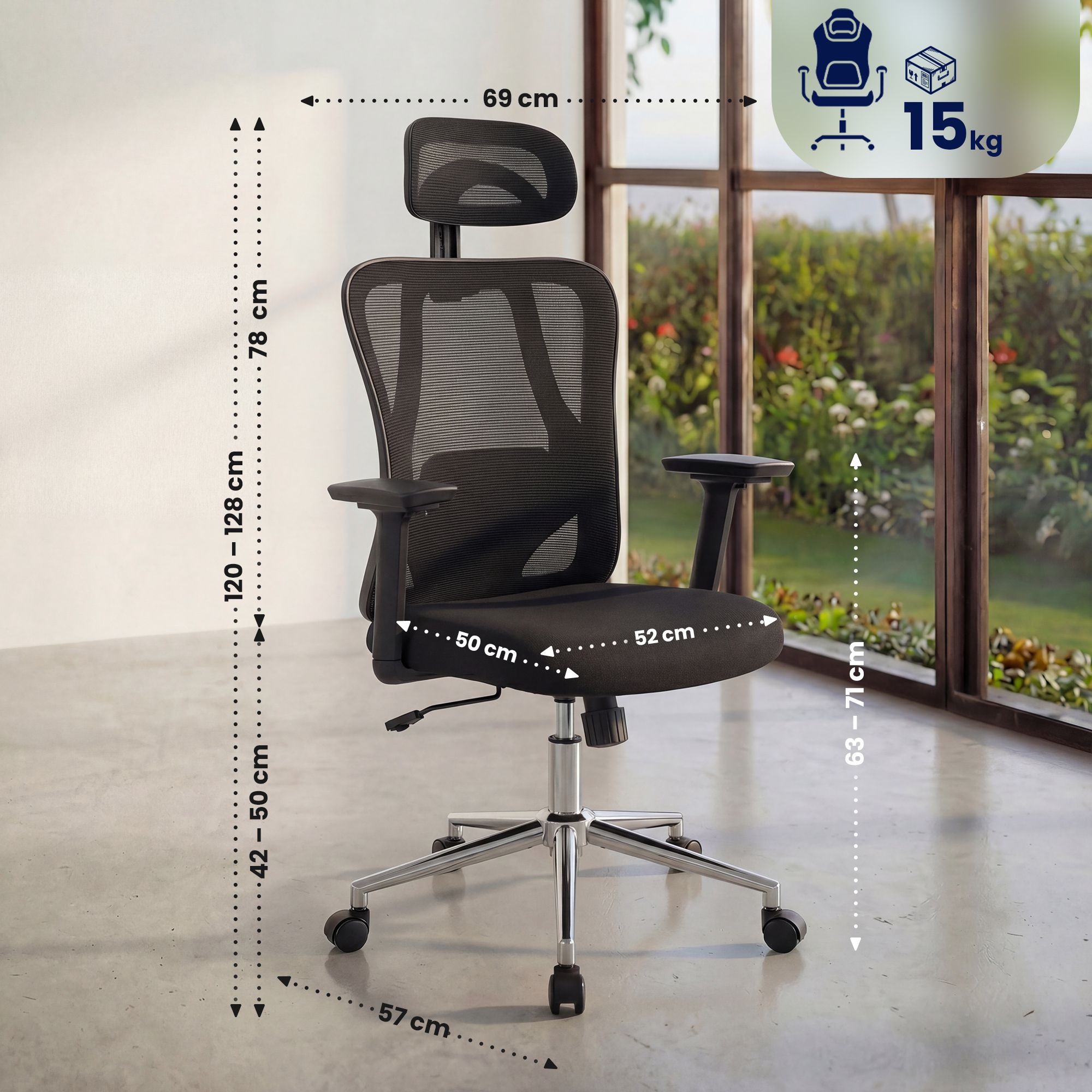 Fauteuil de bureau Bryden