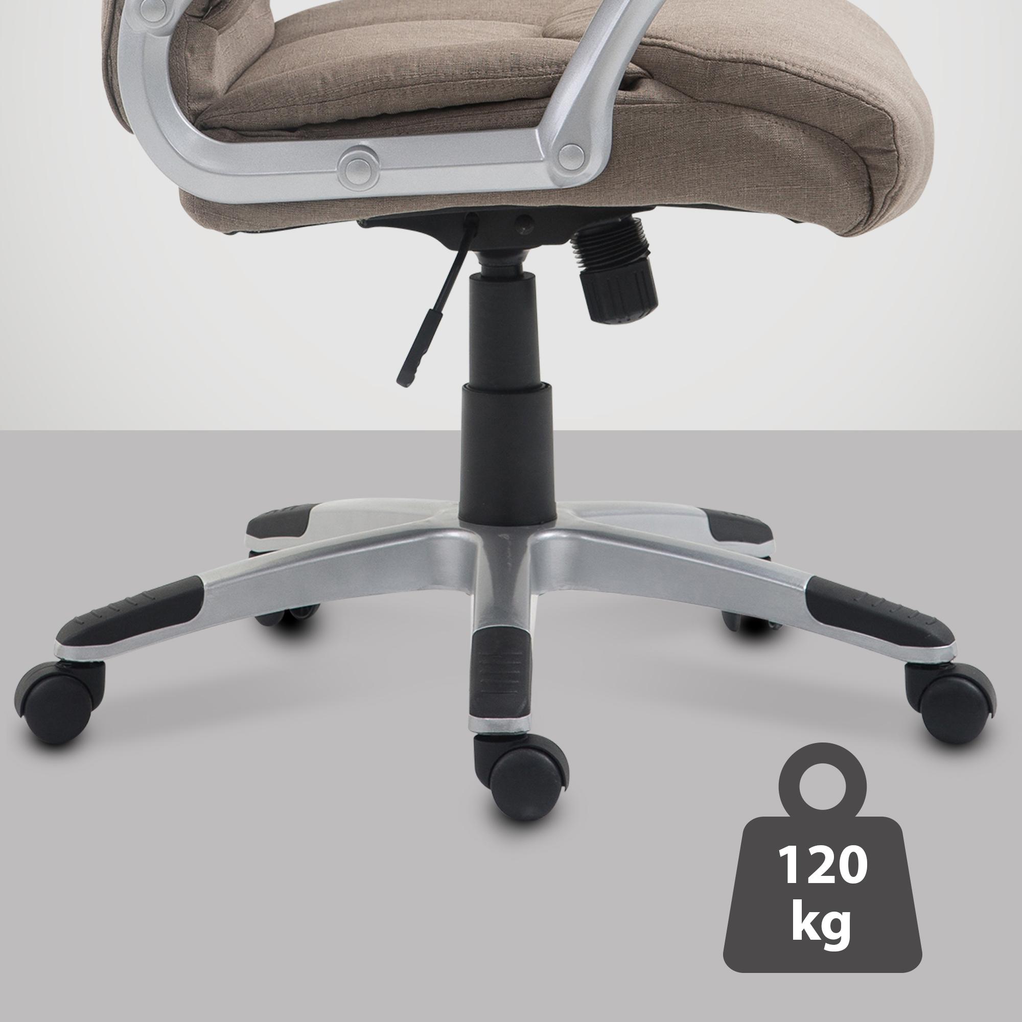 Fauteuil de bureau XL Texas tissu