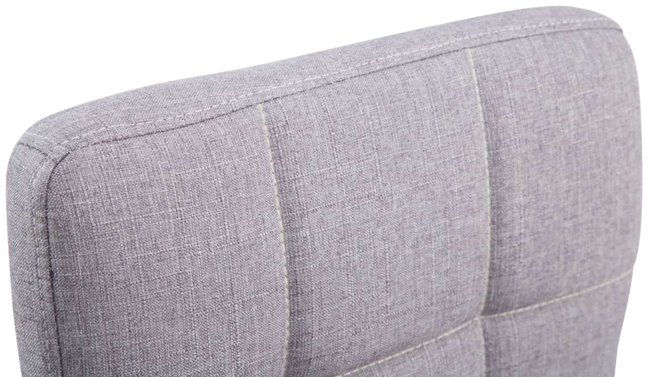 Lot de 4 chaises lounge Palma V2 en Tissu ajustable et pivotant