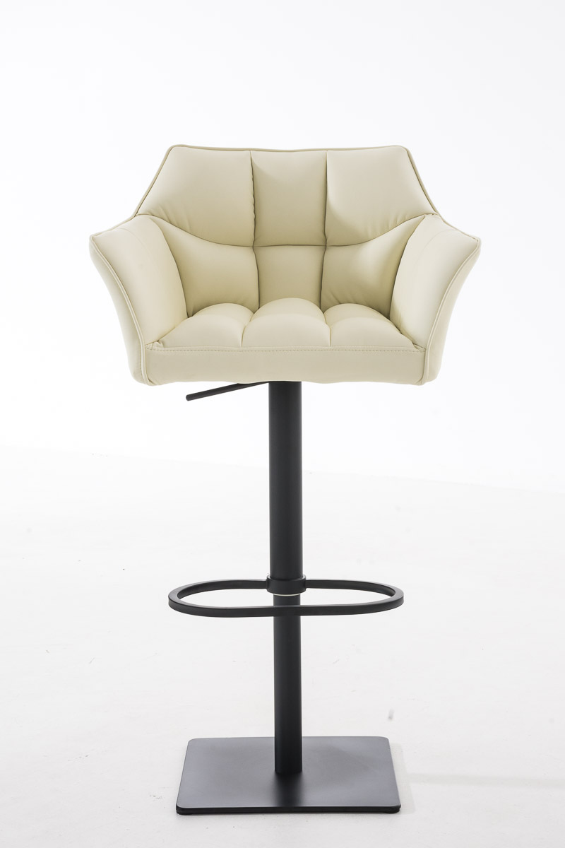 Tabouret de bar Damaso avec revetement en similicuir
