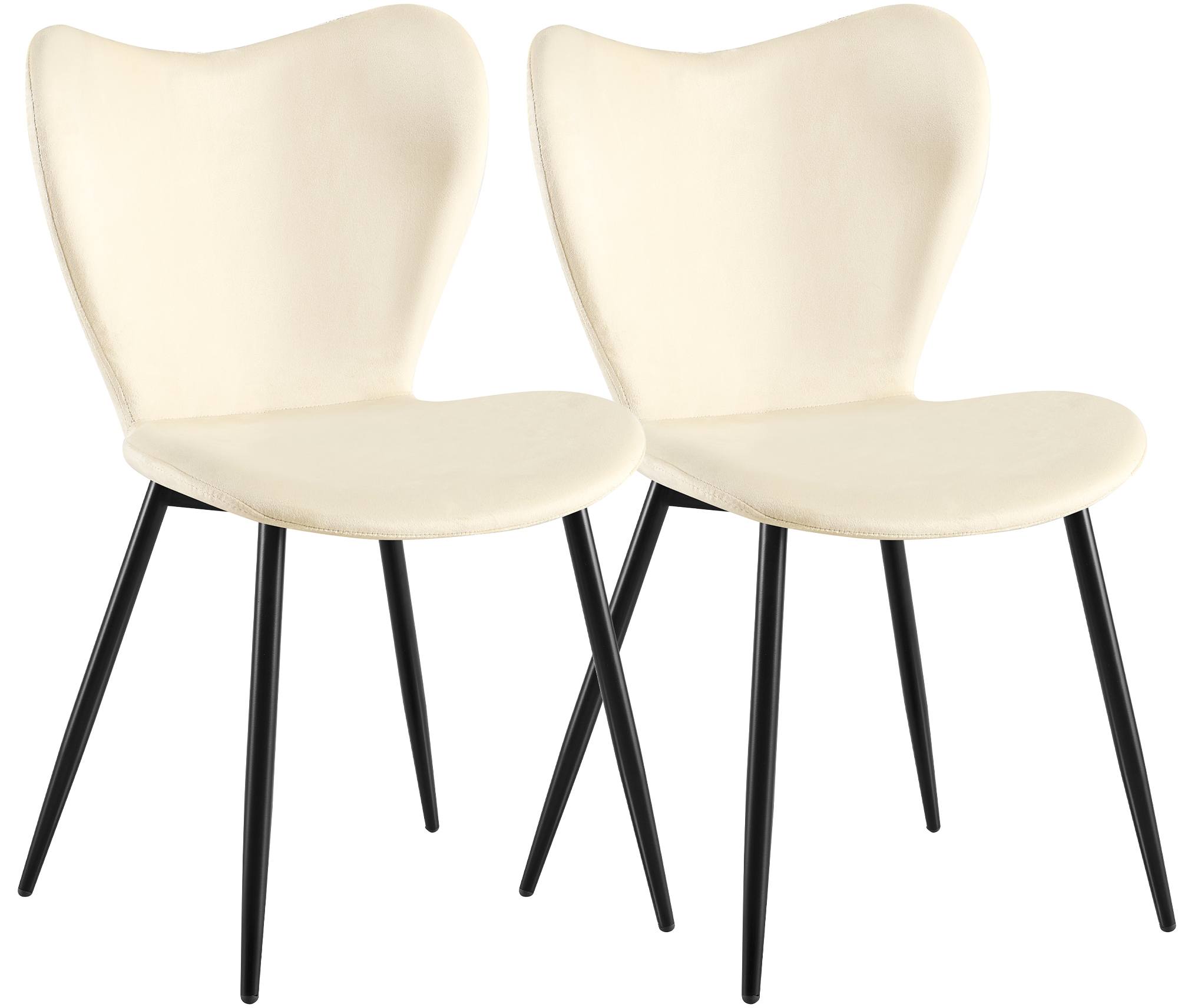 Lot de 2 Chaises de Salle a Manger Maika